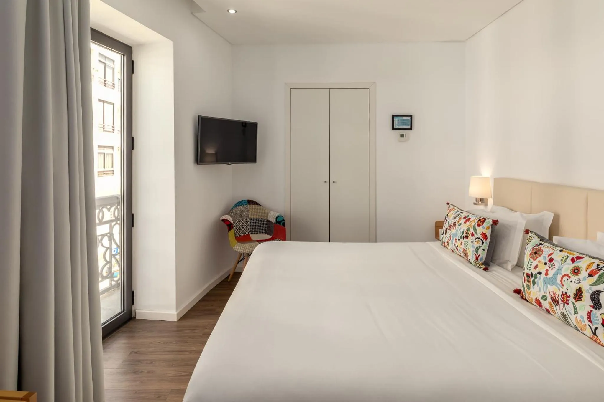 Bedroom, Bed in Hotel Cidade de Olhão