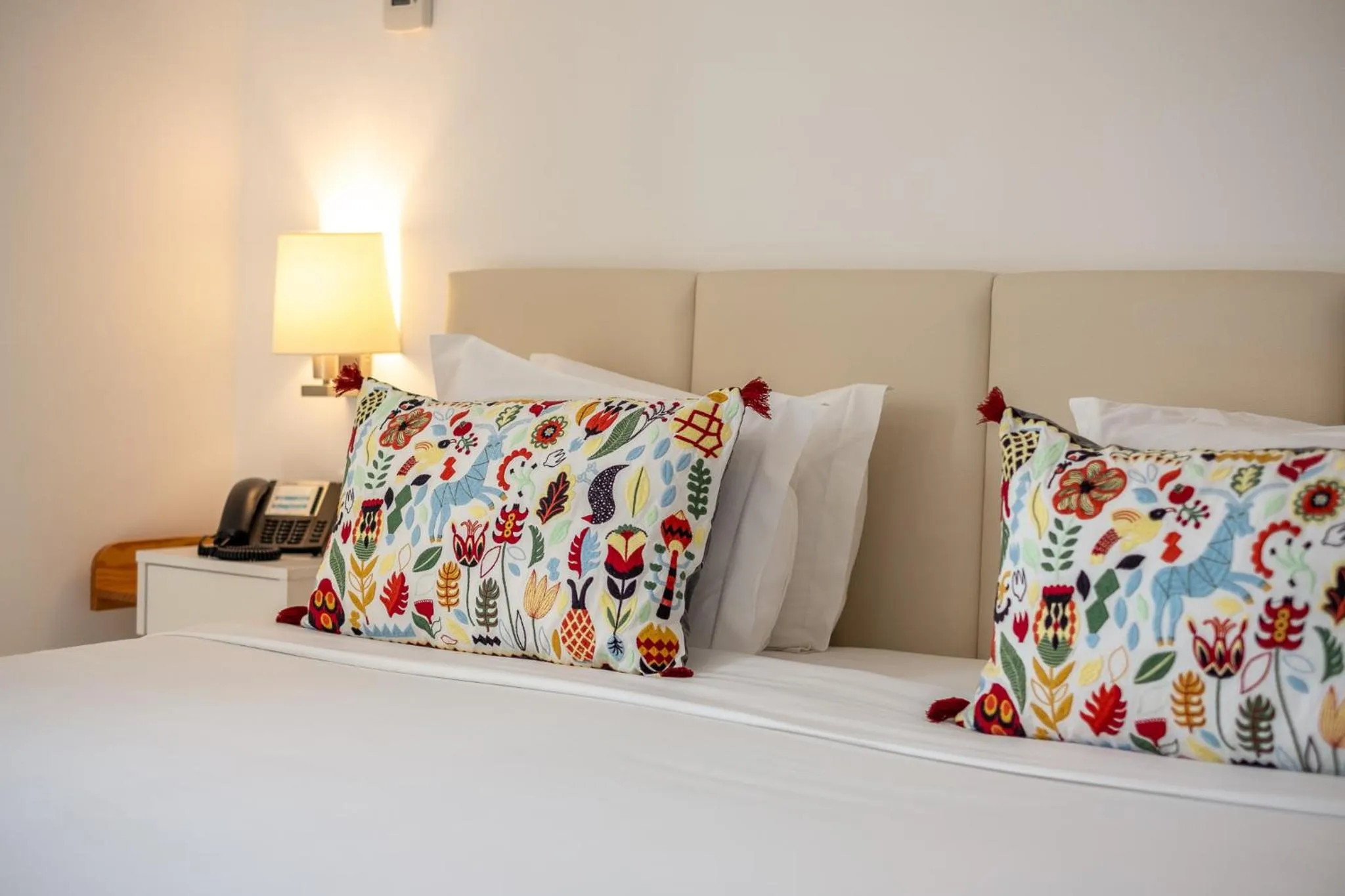 Decorative detail, Bed in Hotel Cidade de Olhão