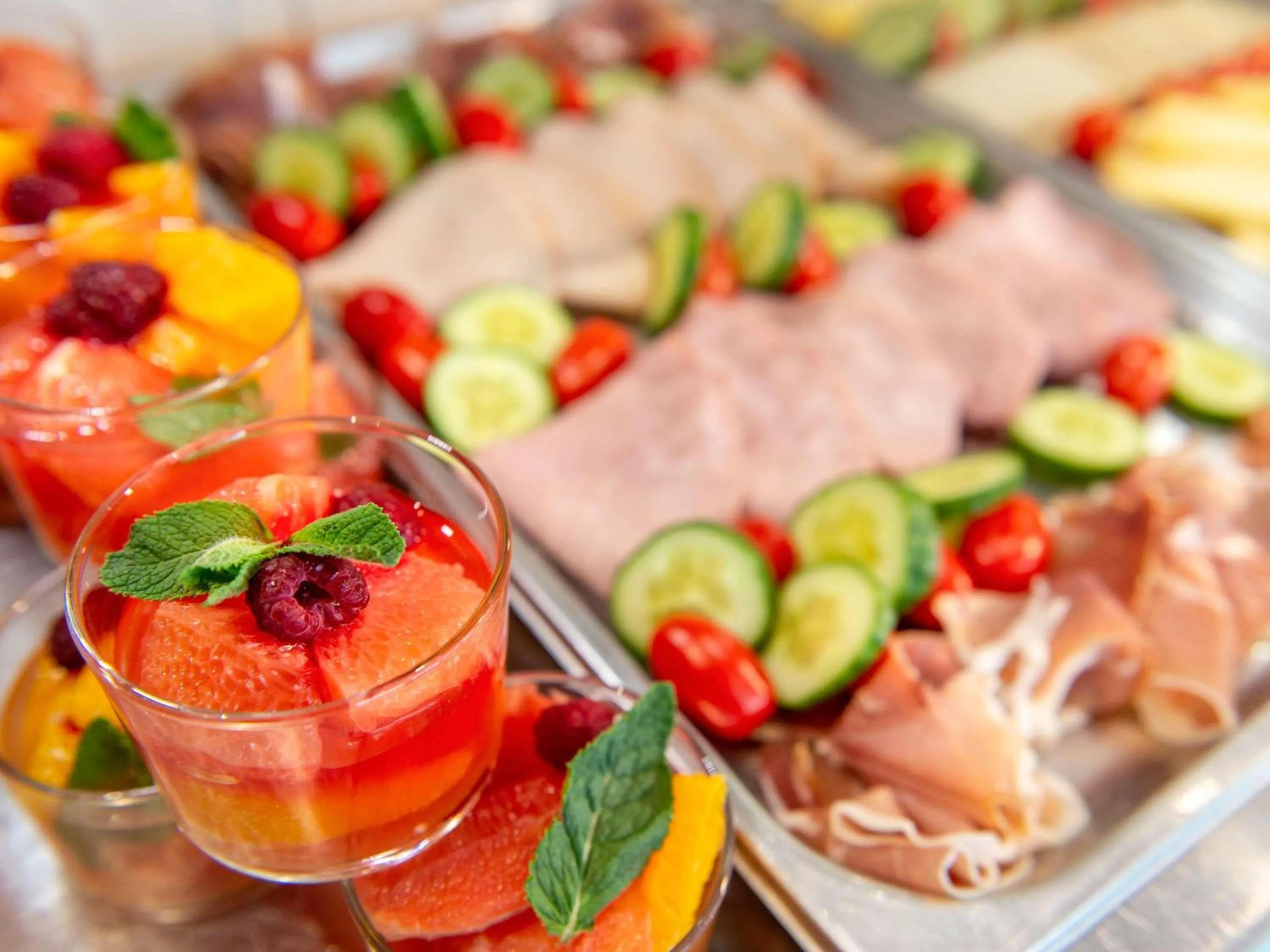 Breakfast in Mercure Président Biarritz Plage