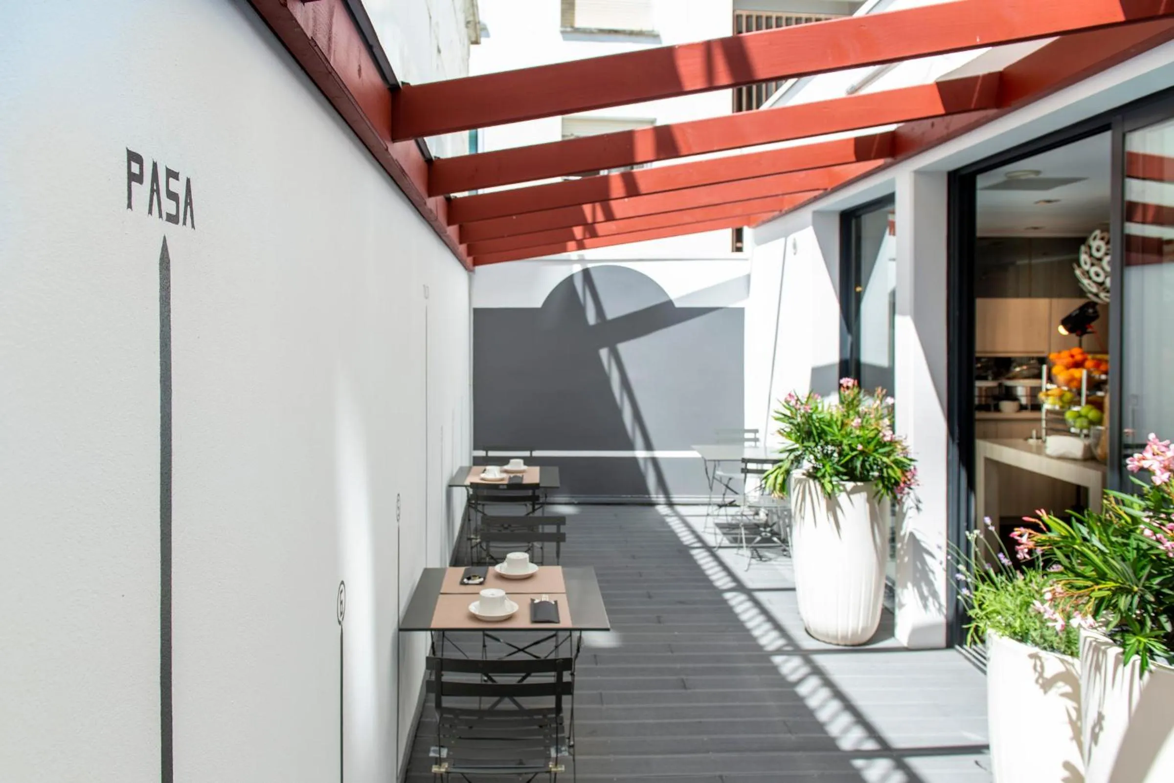 Breakfast in Mercure Président Biarritz Plage