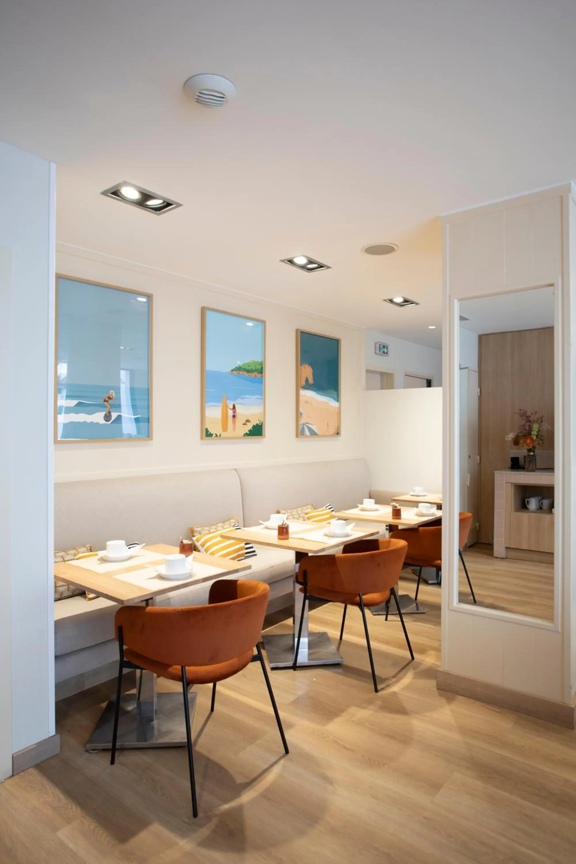 Breakfast in Mercure Président Biarritz Plage