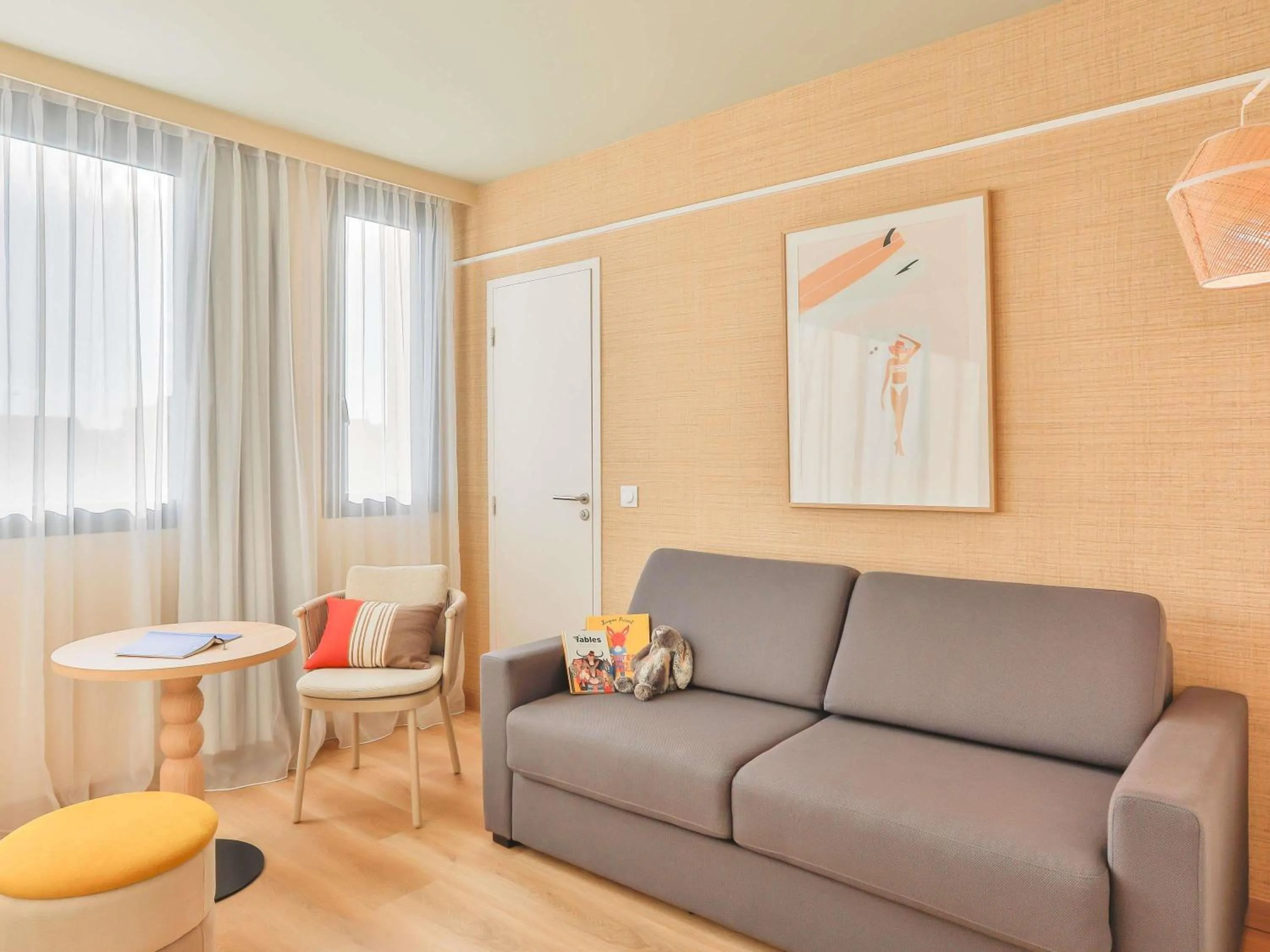 Bedroom in Mercure Président Biarritz Plage