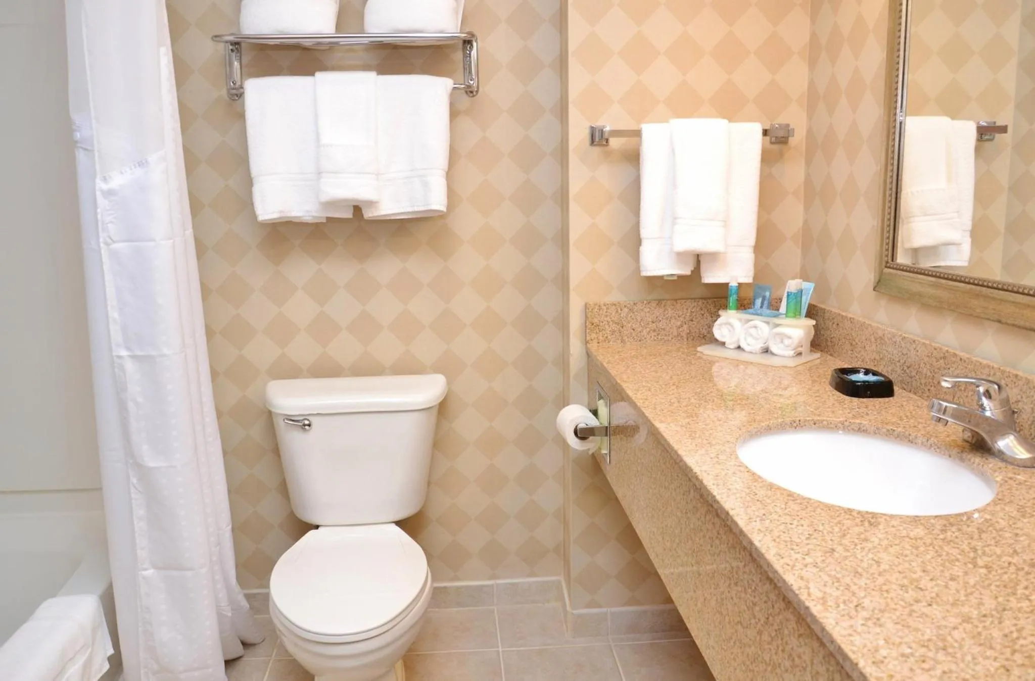 Bathroom in Holiday Inn Express Hotel & Suites Center Township by IHG