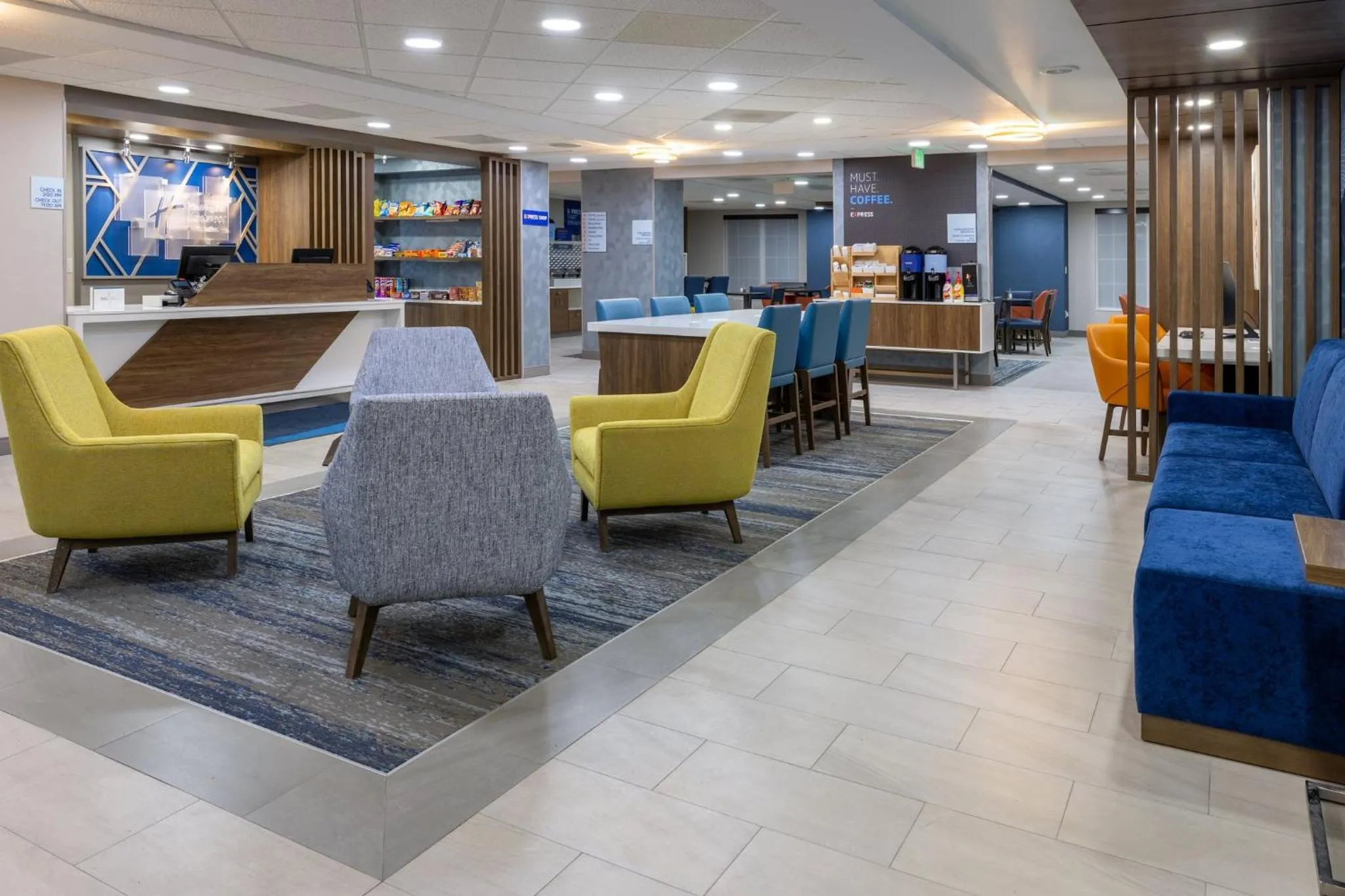 Property building in Holiday Inn Express Hotel & Suites Center Township by IHG