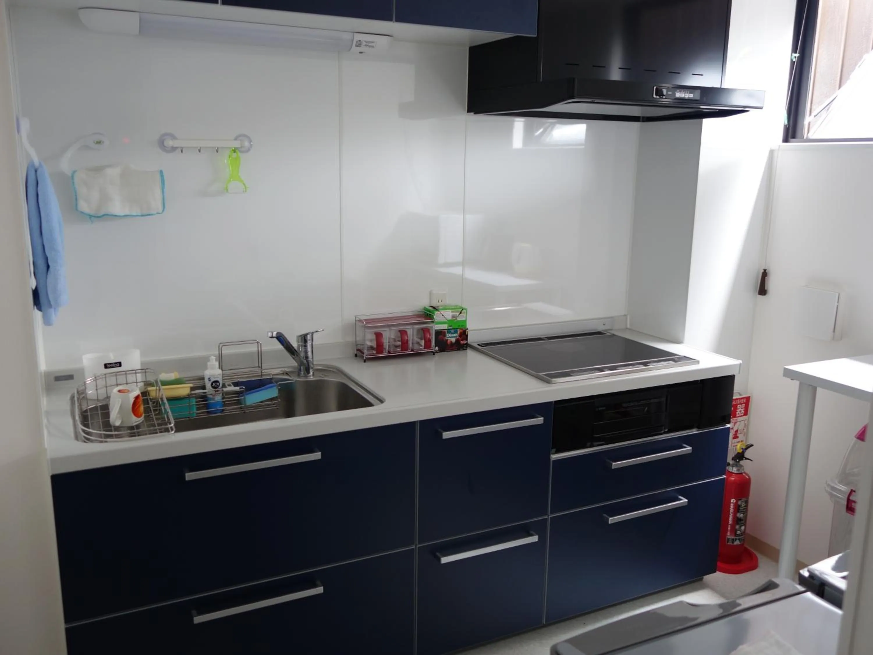 Kitchen or kitchenette in Guesthouse WIND VILLA Kyoto