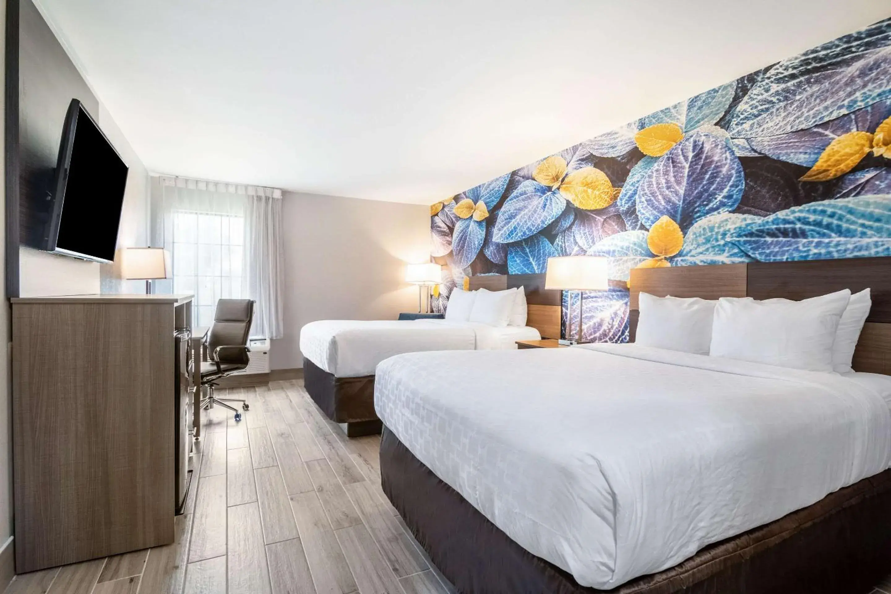 Queen Room with Two Queen Beds - Non Smoking/Pet Friendly in Clarion Pointe South Boston - Danville East Queen Room with Two Queen Beds - Non Smoking/Pet Friendly in Clarion Pointe South Boston - Danville East