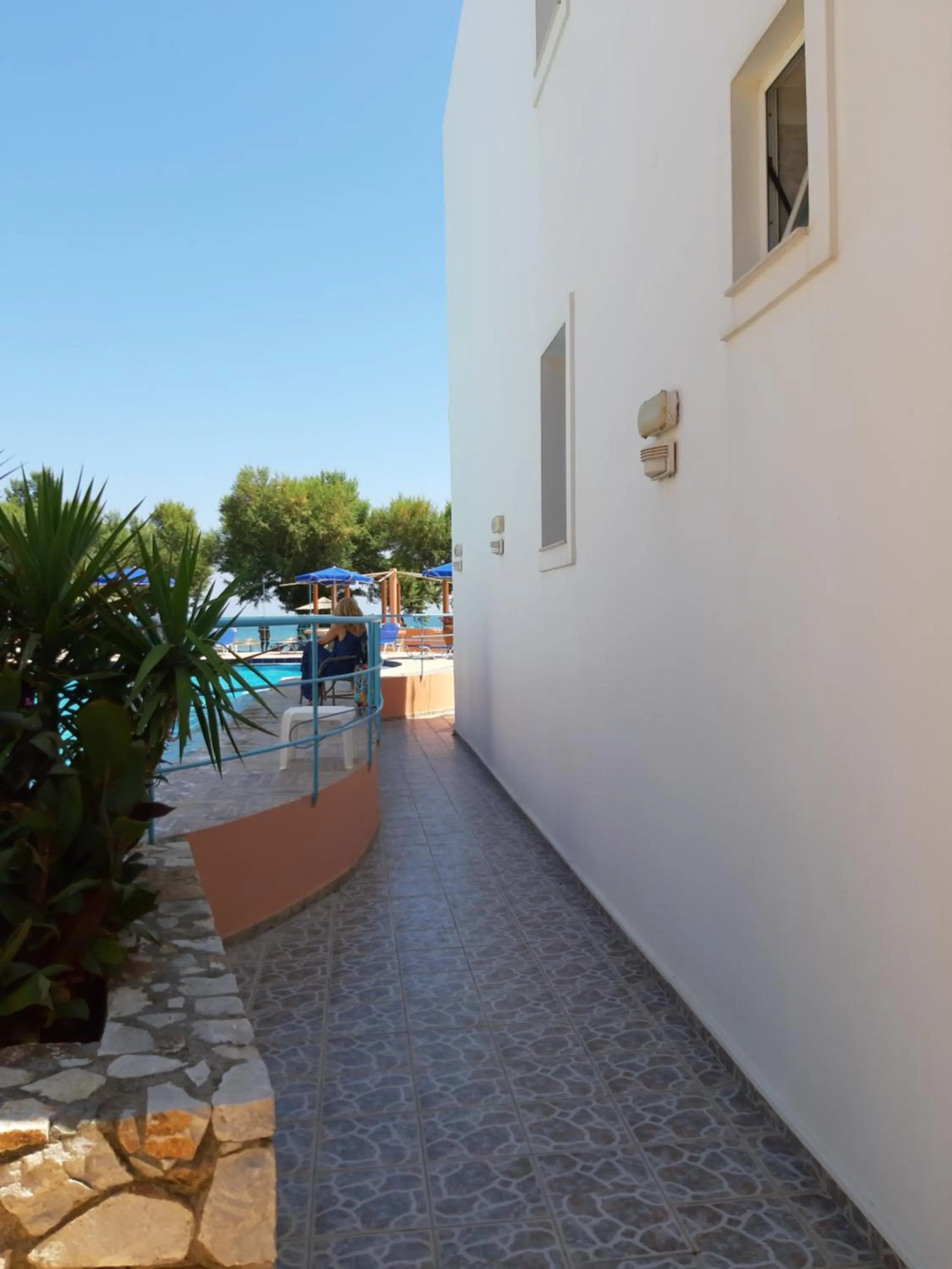 Swimming pool in Eden Beach Hotel