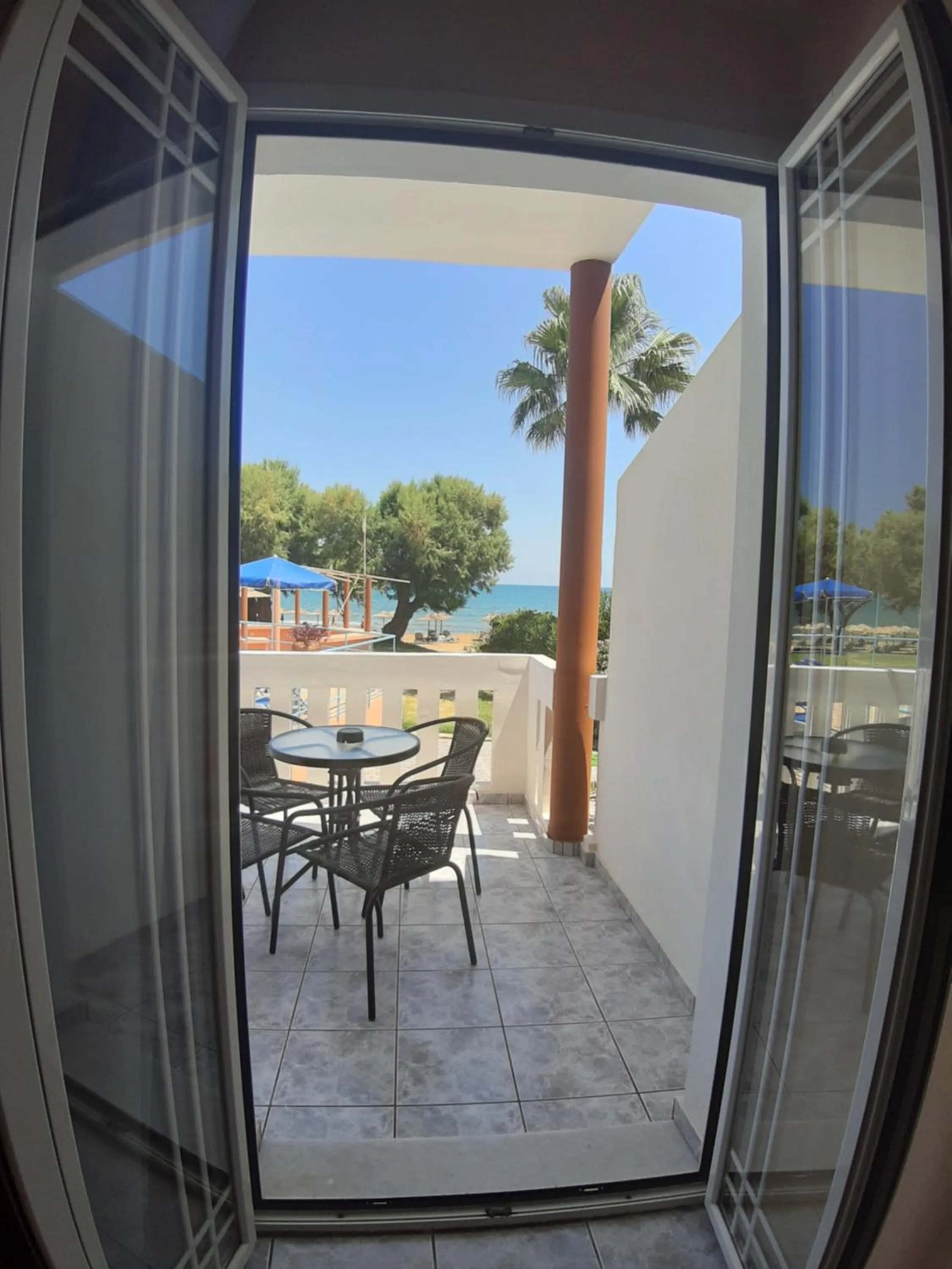 Balcony/Terrace in Eden Beach Hotel