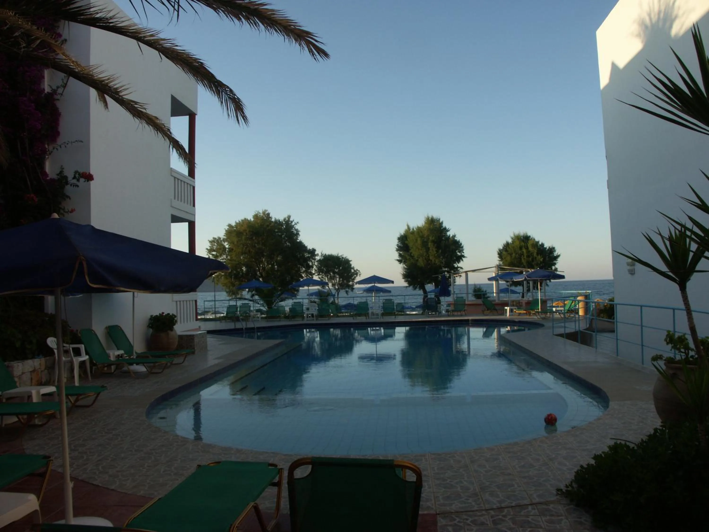 Pool view in Eden Beach Hotel