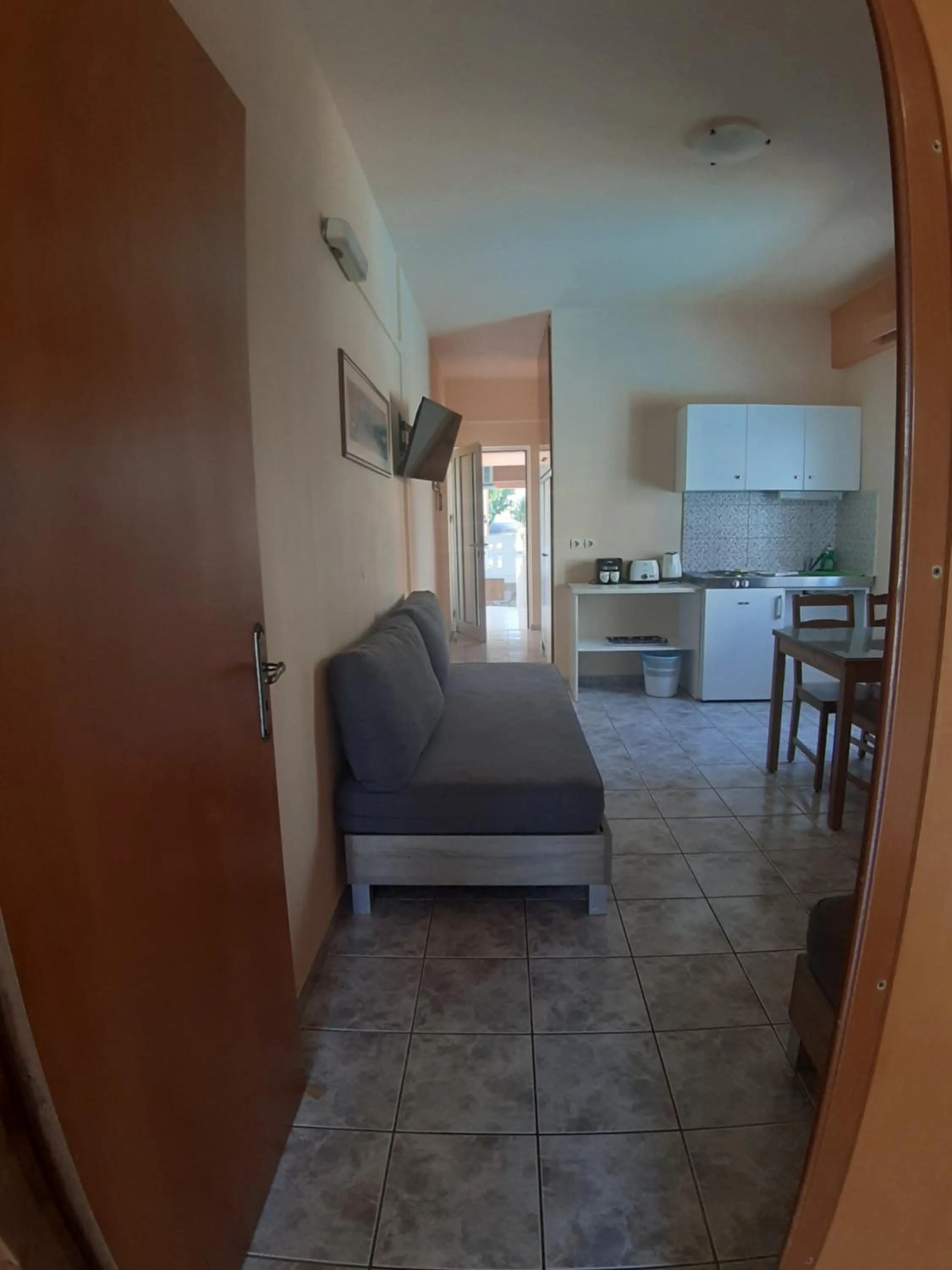 Living room in Eden Beach Hotel