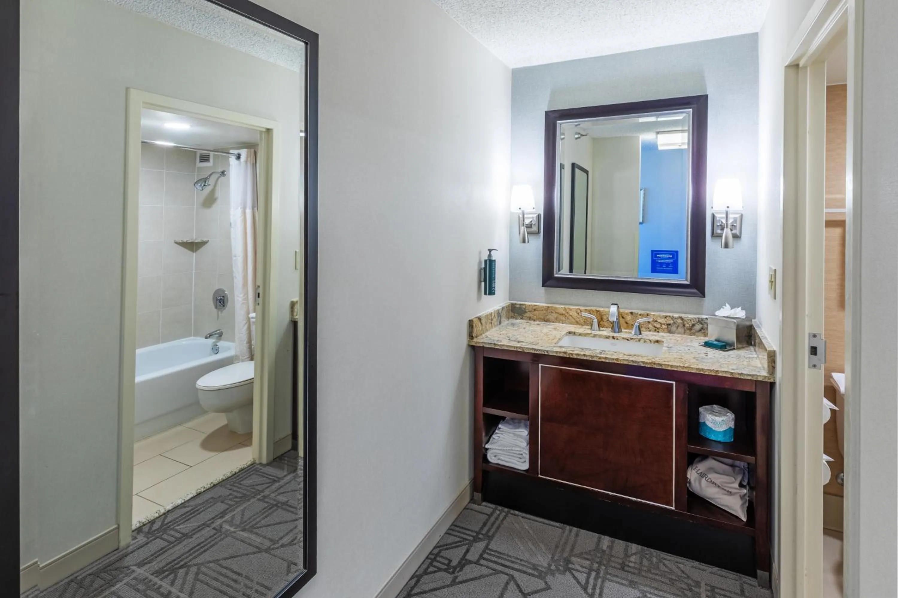 Bathroom in DoubleTree by Hilton Tulsa Downtown