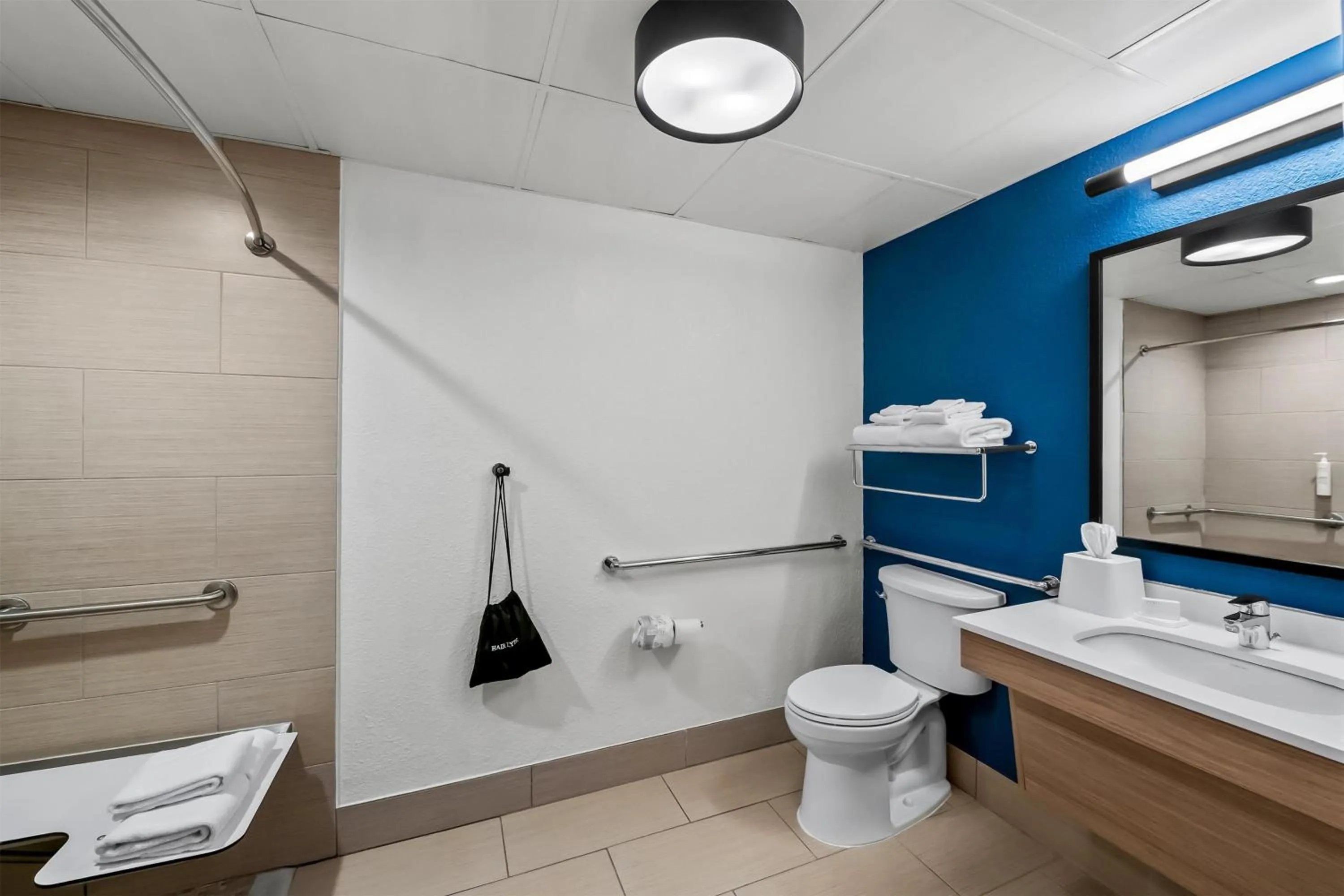 Bathroom in Spark by Hilton Spring Lake Fayetteville