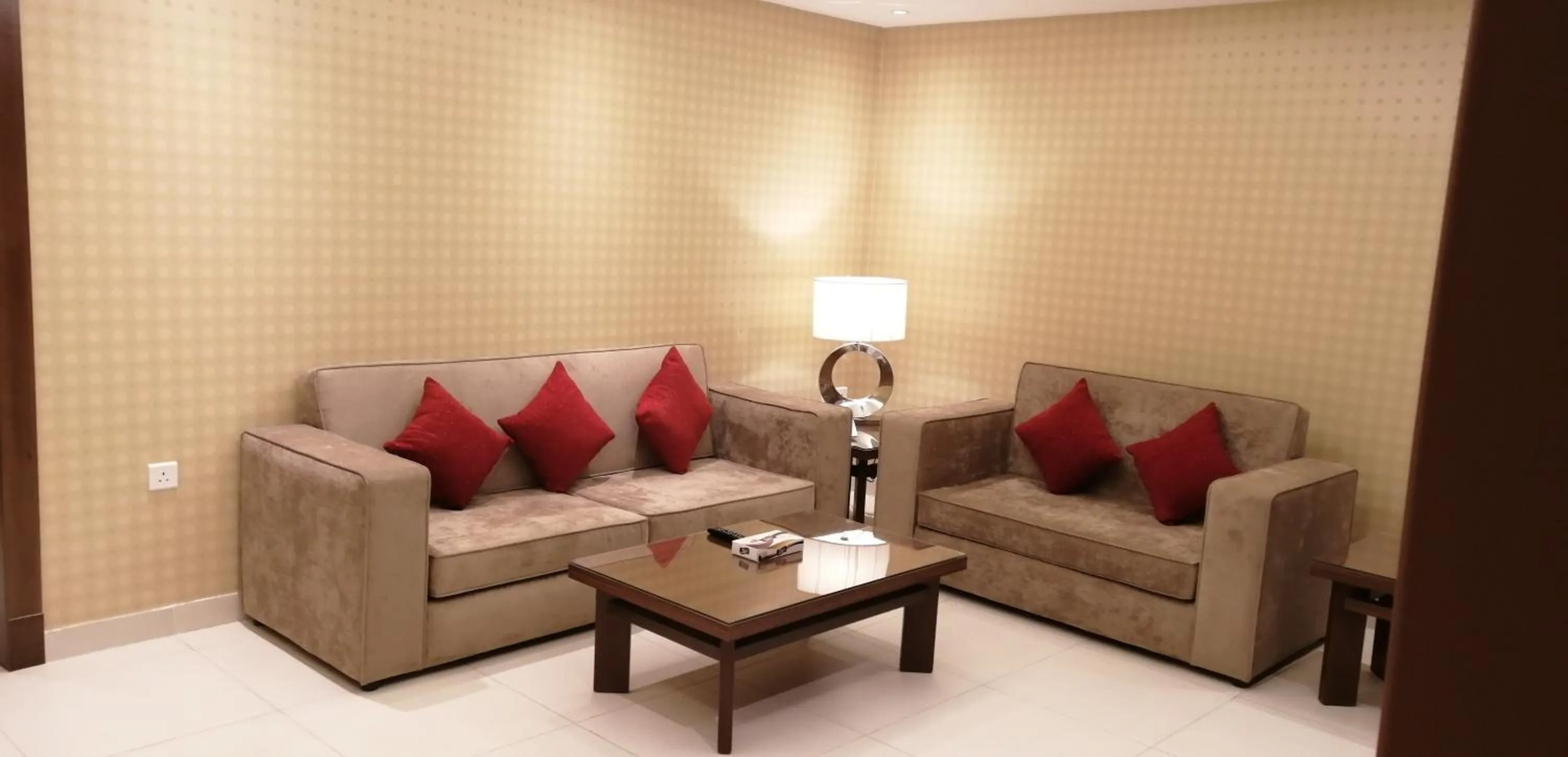 Living room in Manazel Al Diafah Serviced Apartments Olaya