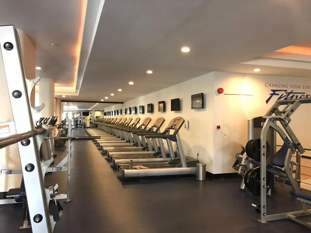 Fitness centre/facilities in Manazel Al Diafah Serviced Apartments Olaya