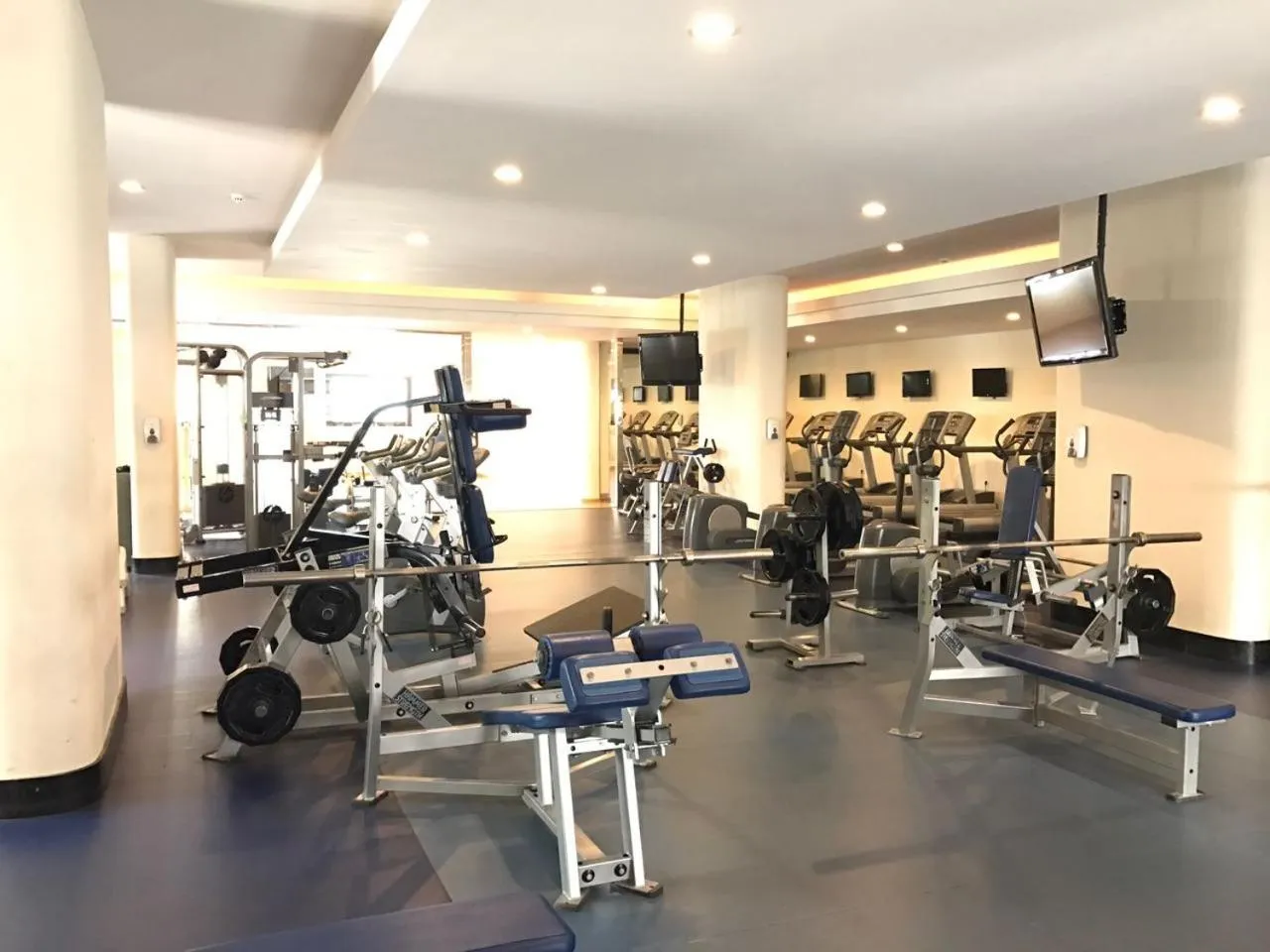 Fitness centre/facilities in Manazel Al Diafah Serviced Apartments Olaya