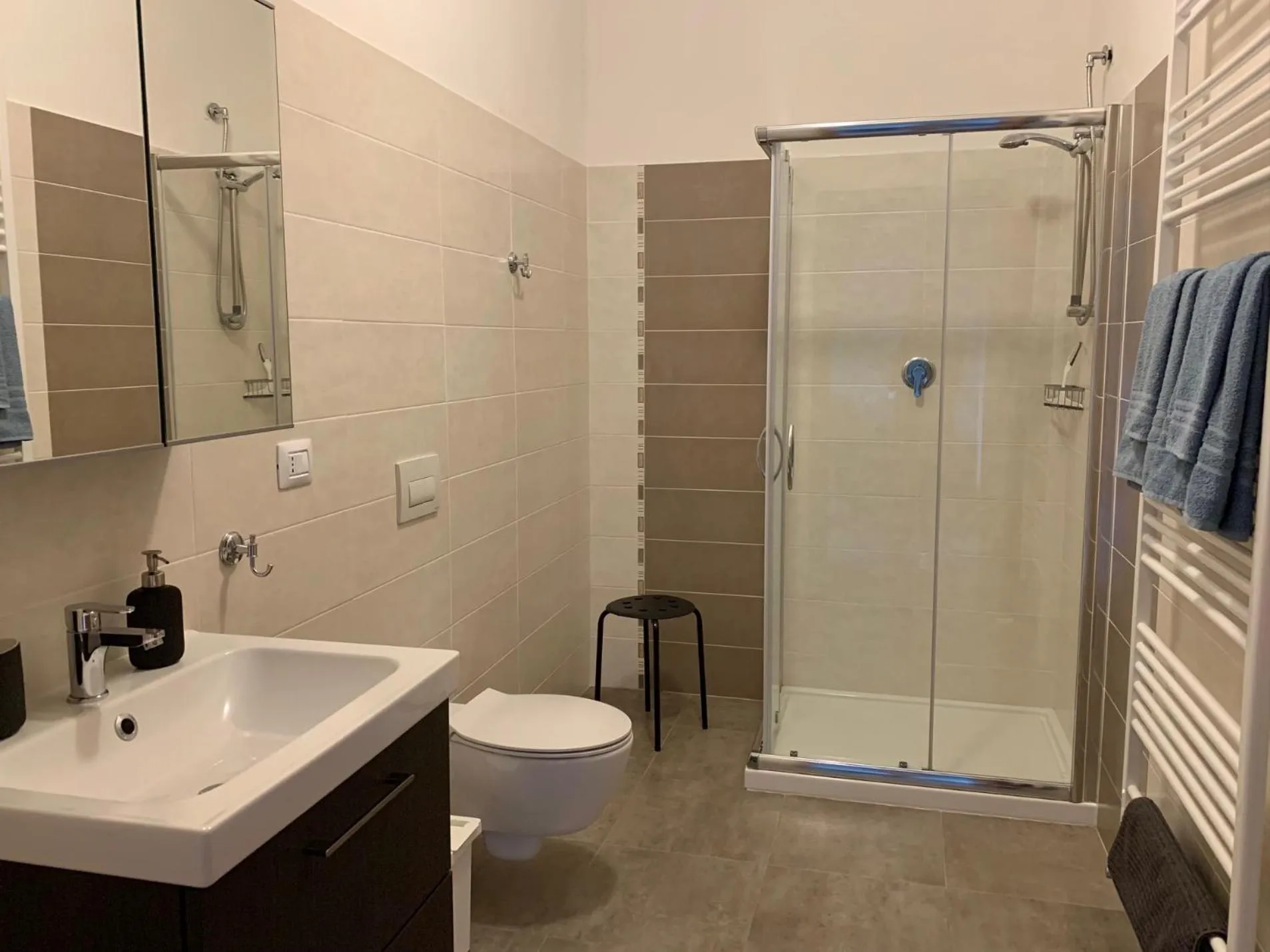 Shower in Villa Bella Piemonte