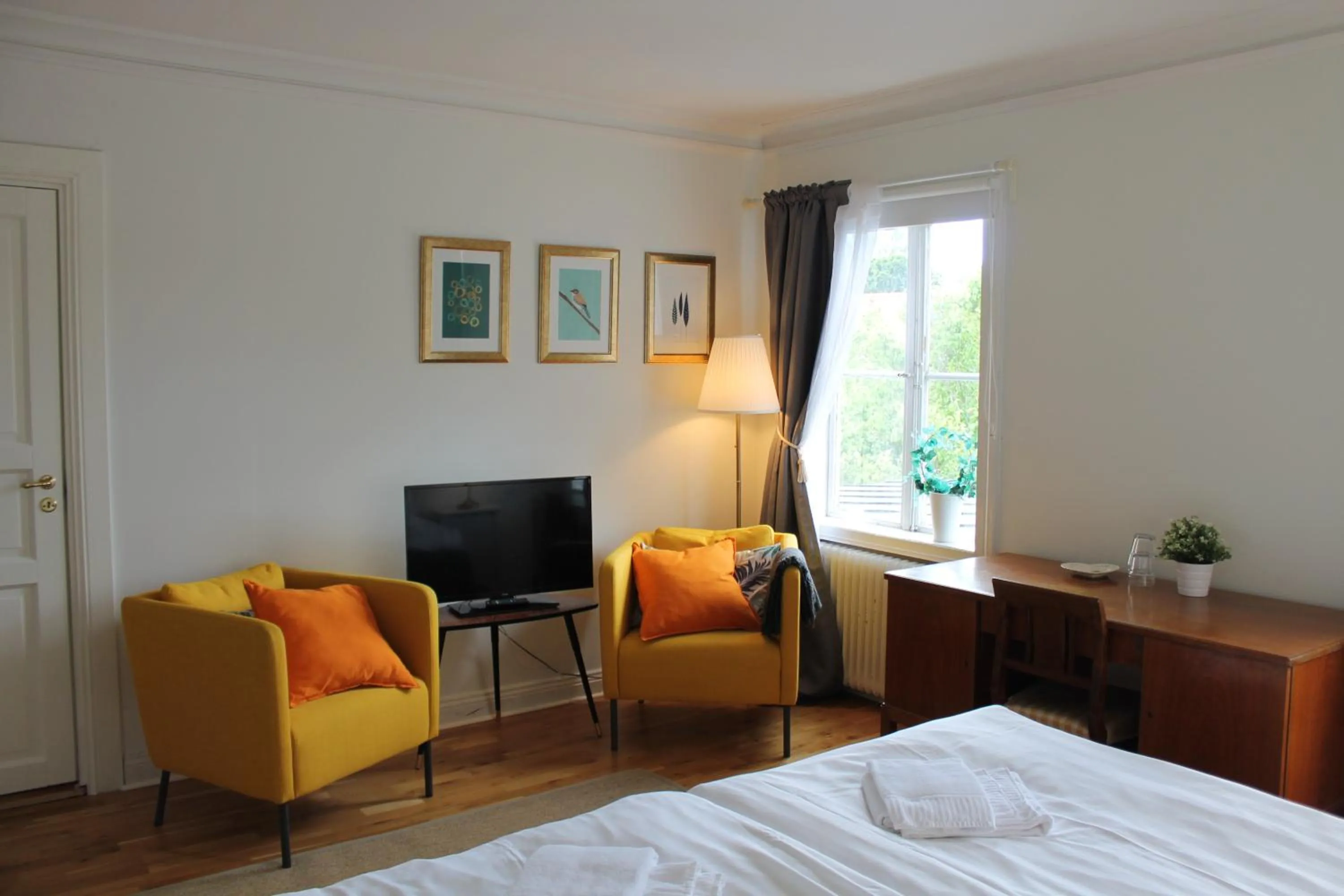 Bed in Wanbo Herrgård