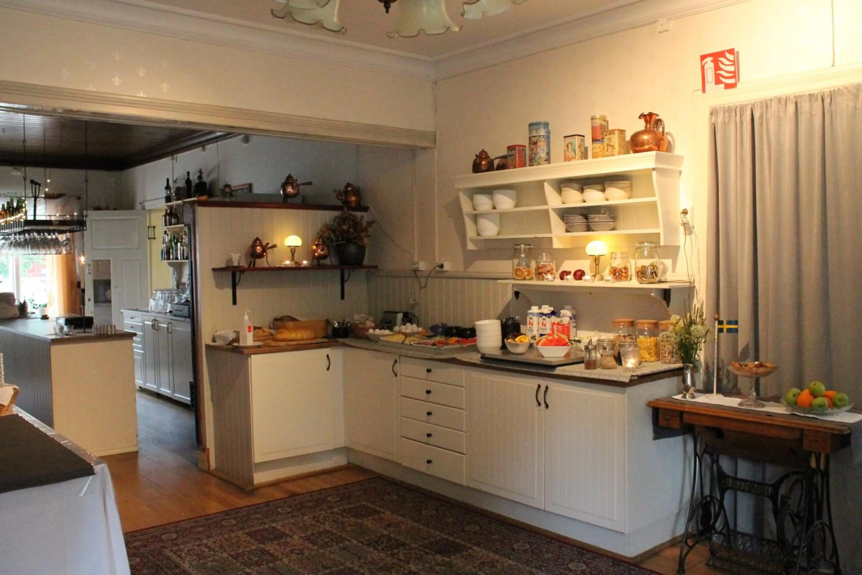 Buffet breakfast in Wanbo Herrgård