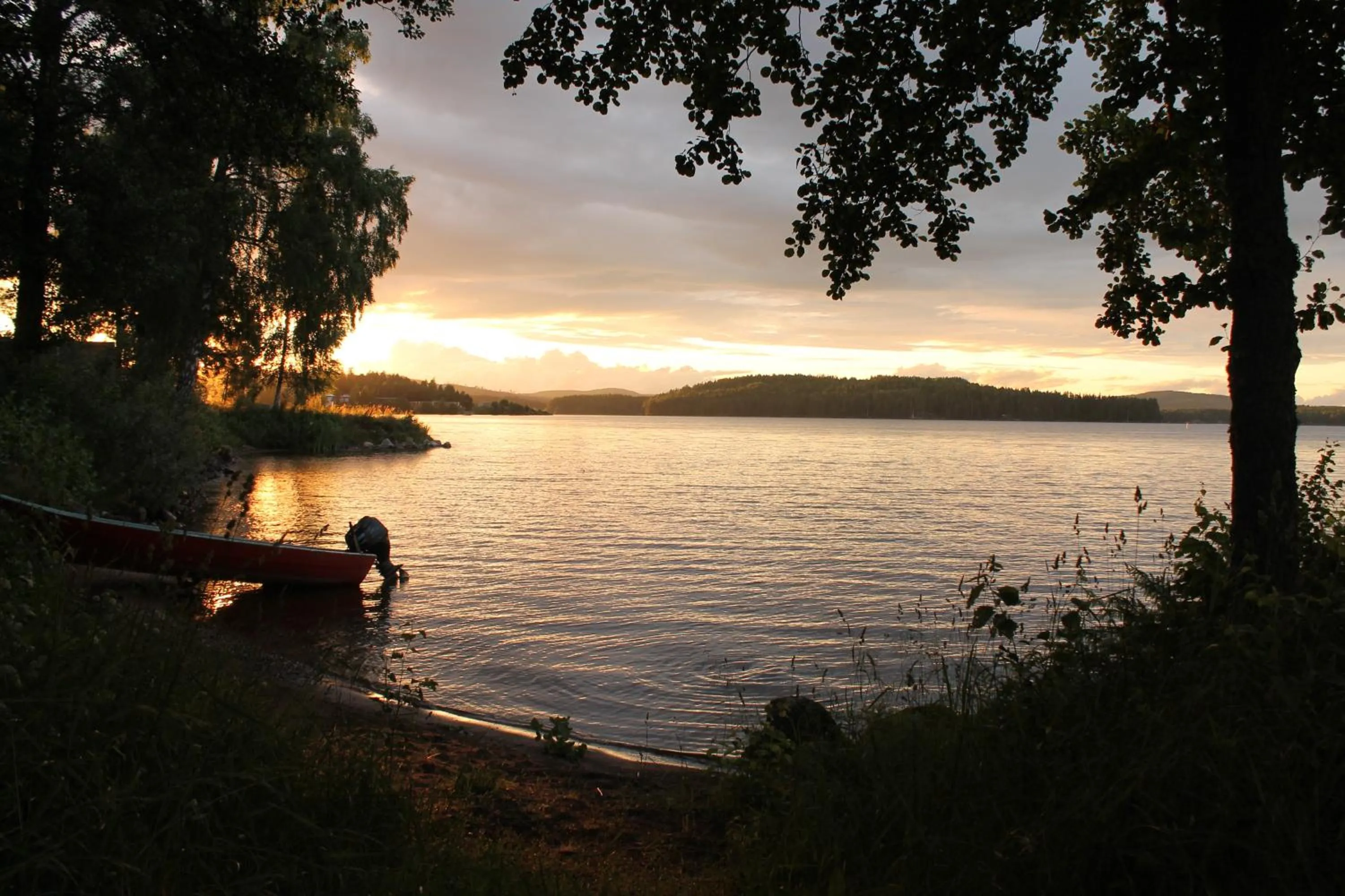 Natural landscape in Wanbo Herrgård