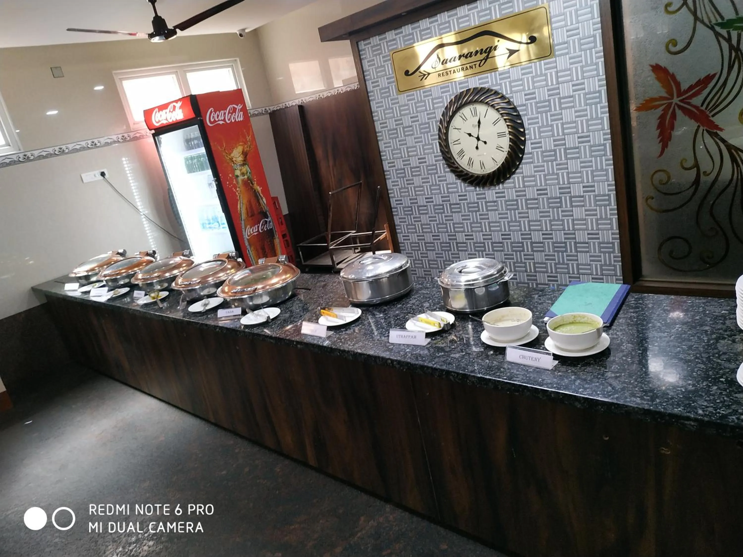 Buffet breakfast in Hotel Sree Devi Madurai