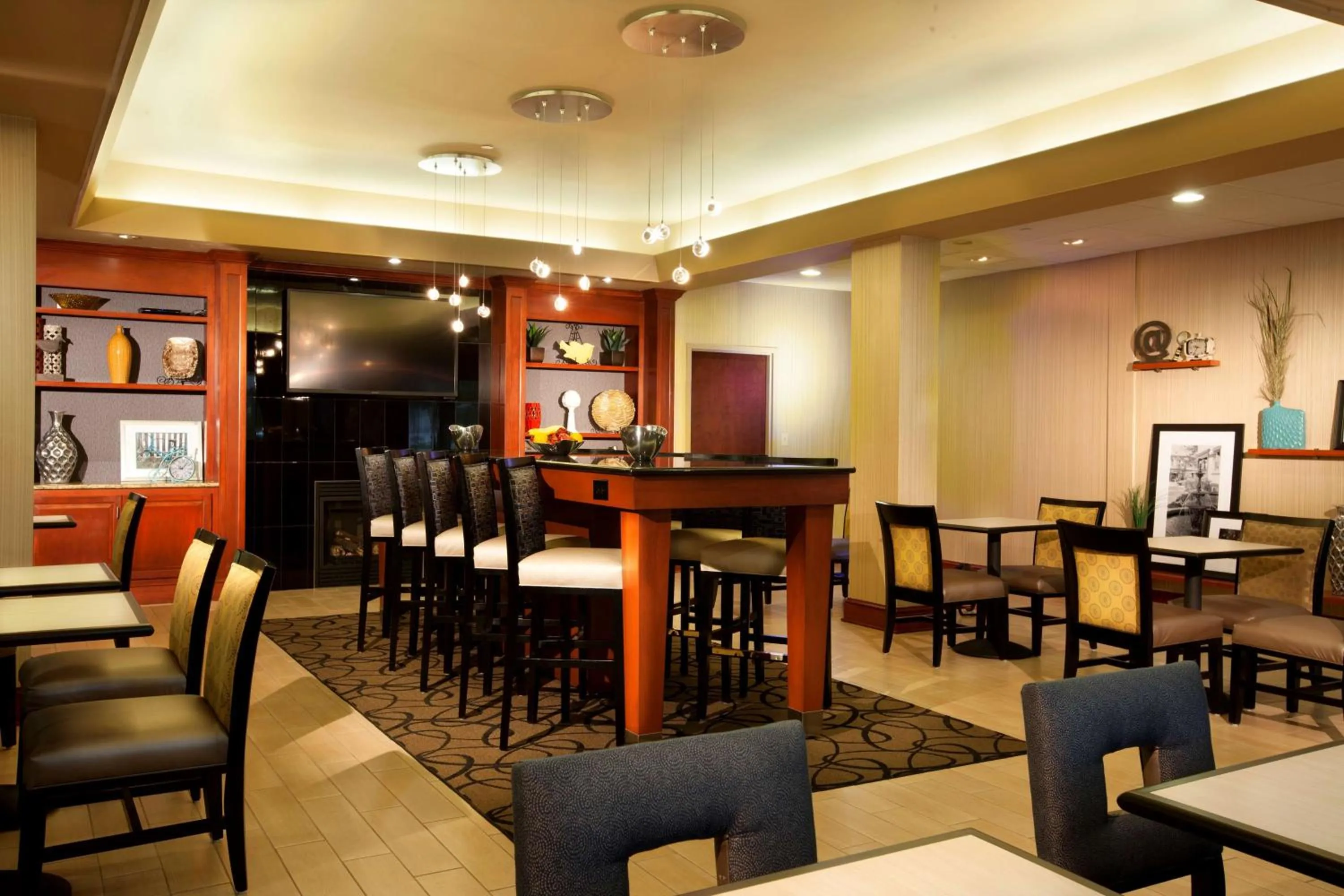Lobby or reception in Hampton Inn Woodbridge