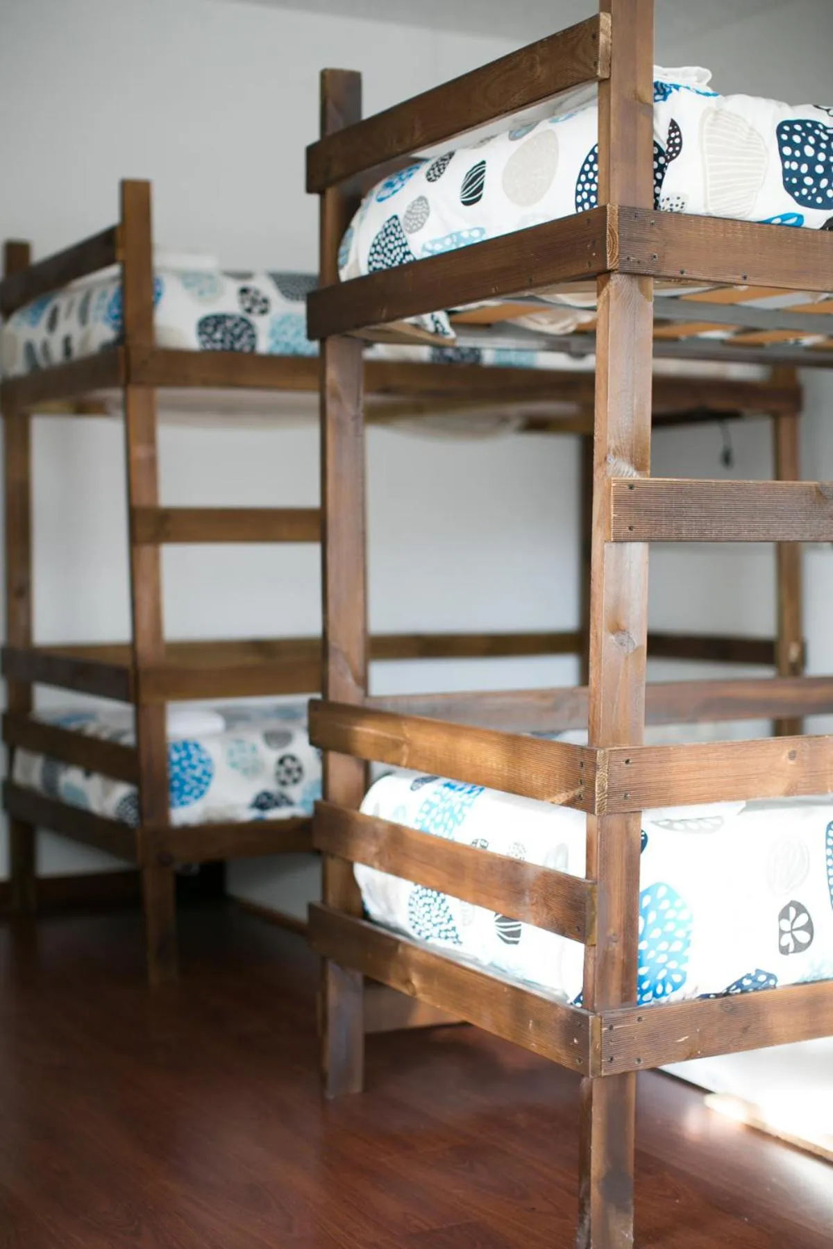 Decorative detail, Bed in Douro Surf Hostel