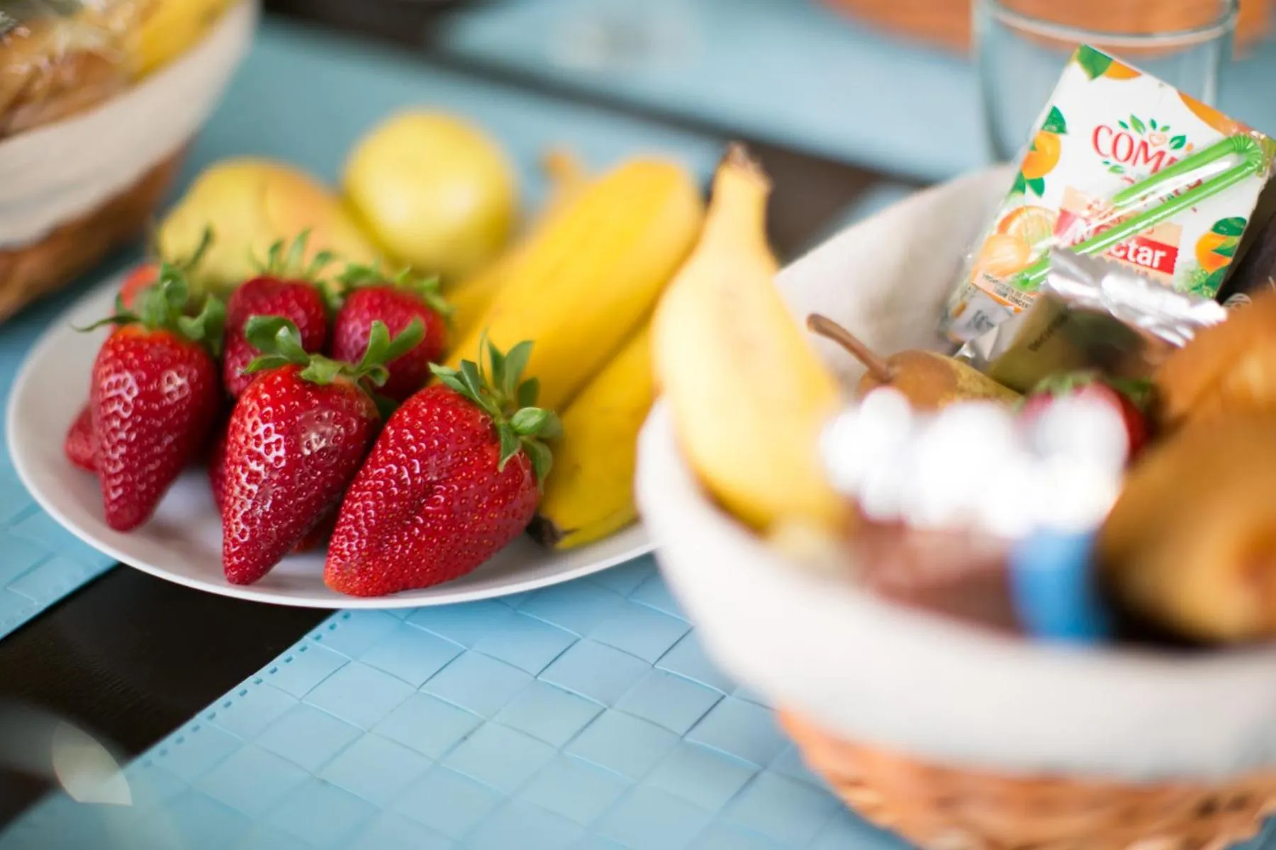 Continental breakfast in Douro Surf Hostel