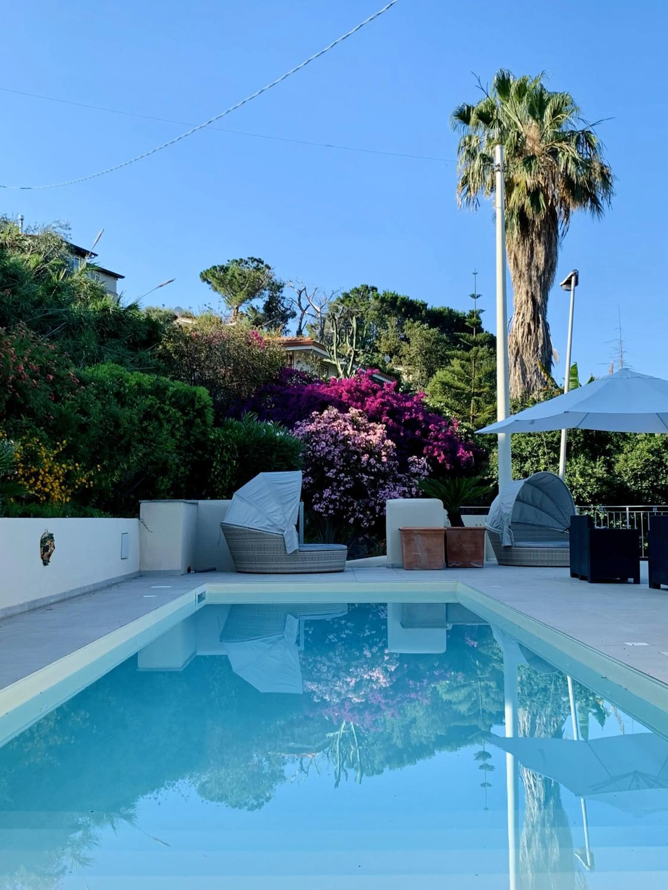 Swimming pool in HOTEL MERCURIO SUL MARE - Fish restaurant and private beach