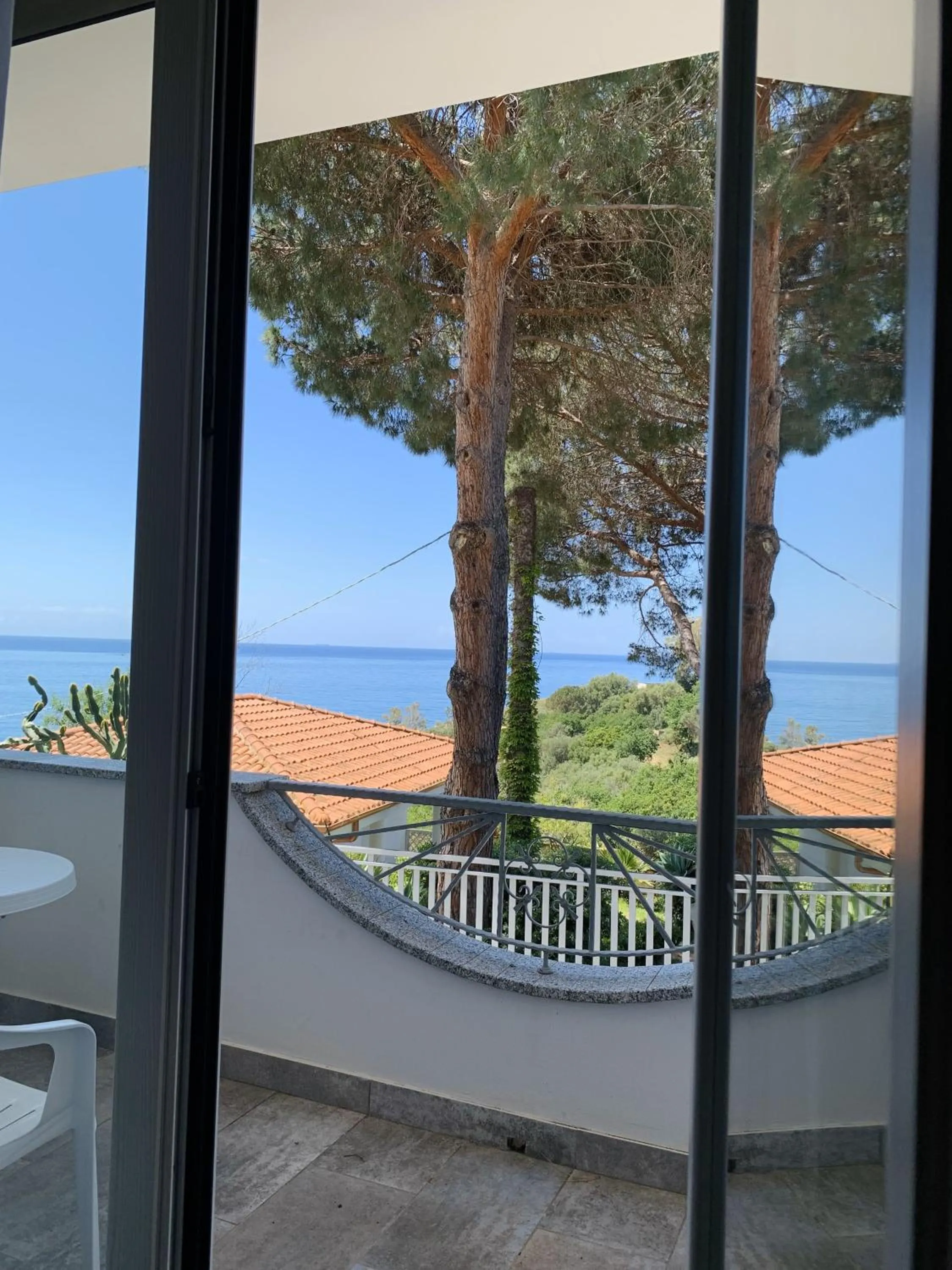 View (from property/room) in HOTEL MERCURIO SUL MARE - Fish restaurant and private beach