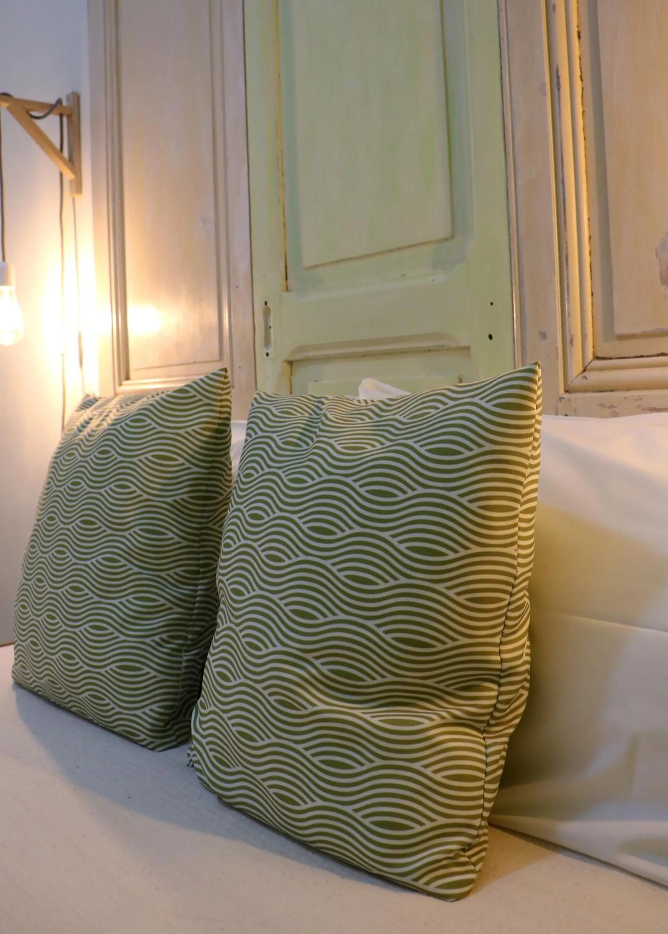 Decorative detail, Bed in Hotel Elandra