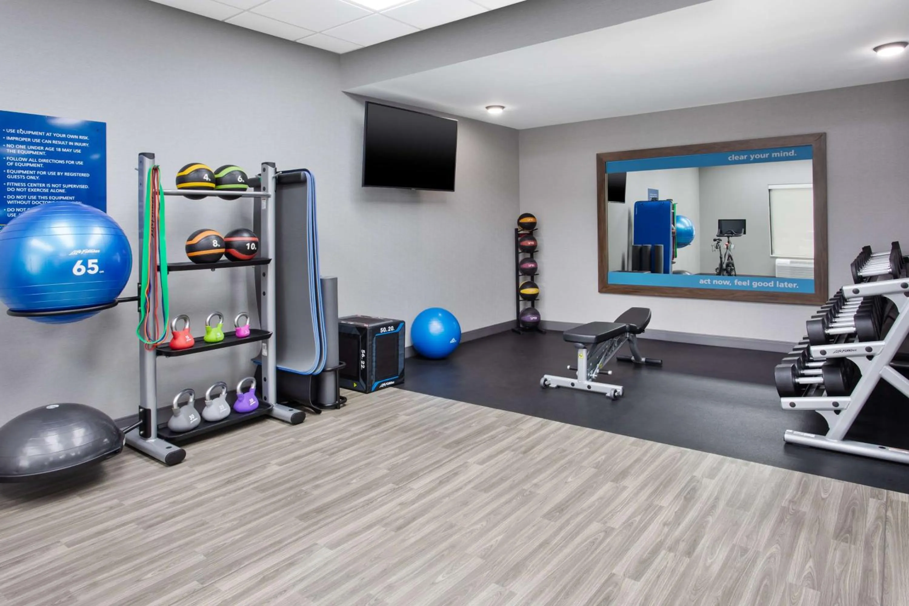 Fitness centre/facilities in Hampton Inn & Suites Tampa East Casino Area