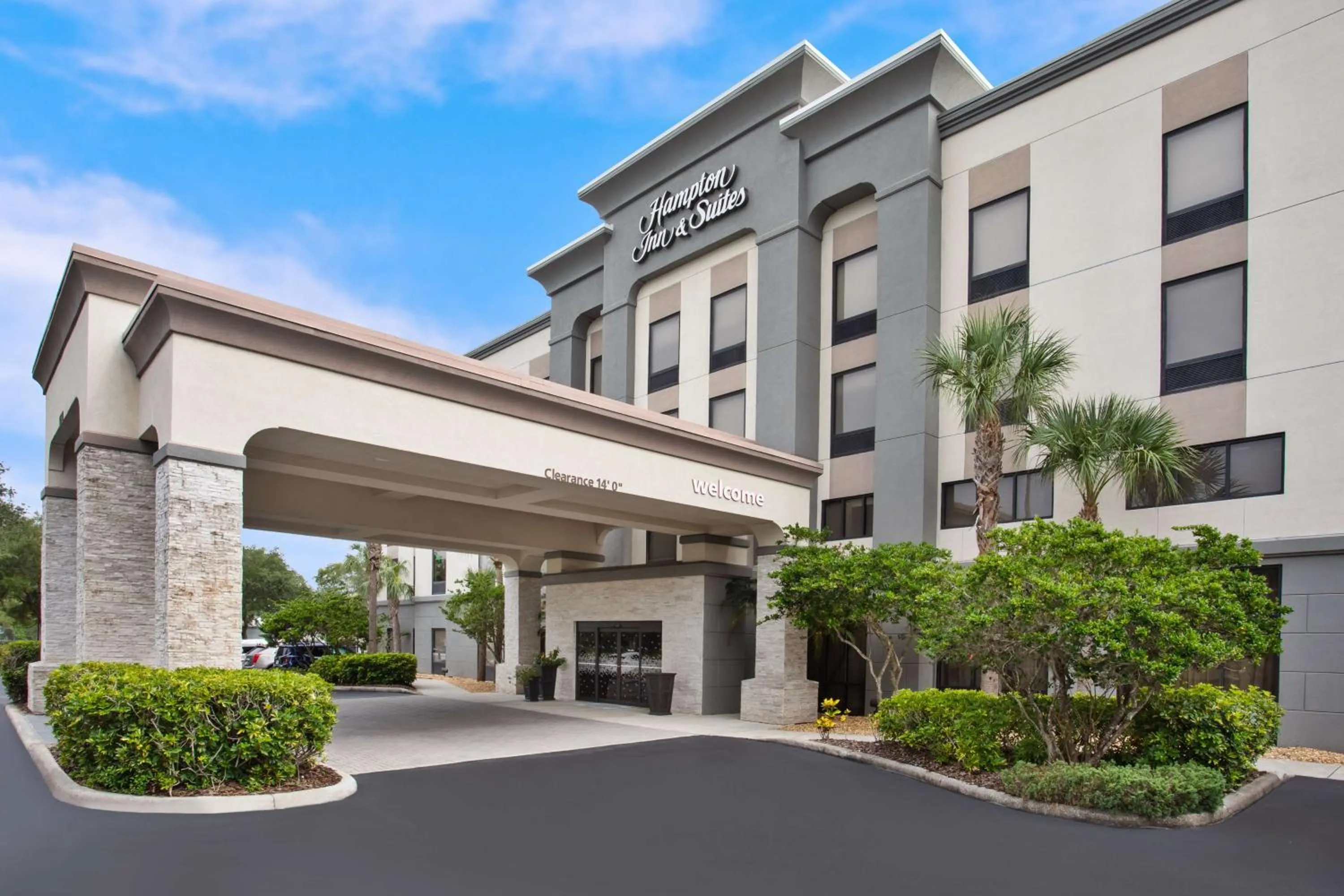 Property building in Hampton Inn & Suites Tampa East Casino Area
