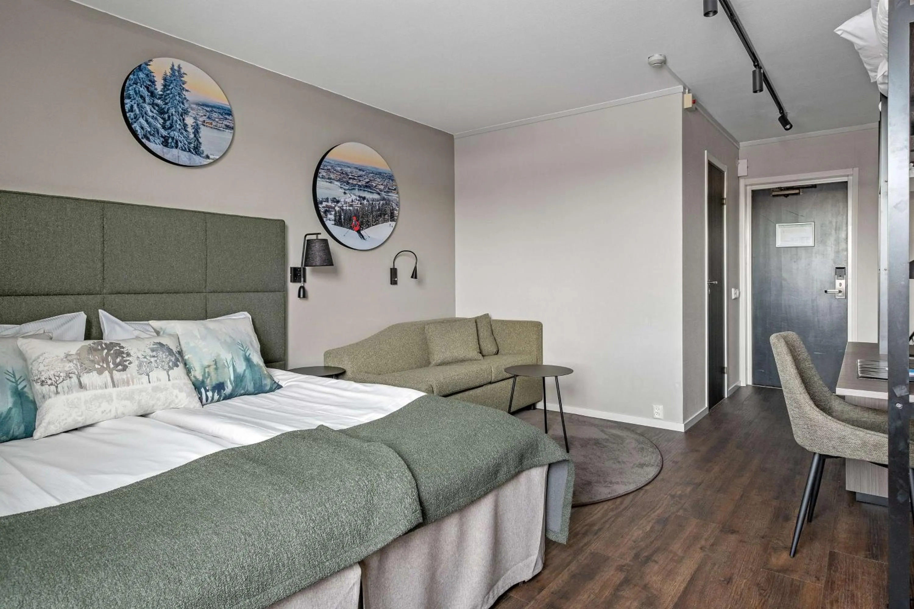 Bedroom, Bed in Best Western Hotell Ett