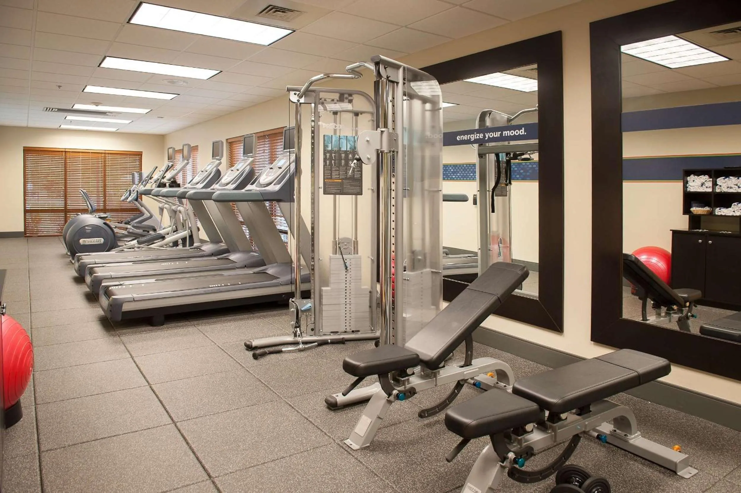 Fitness centre/facilities in Hampton Inn Pensacola-Airport