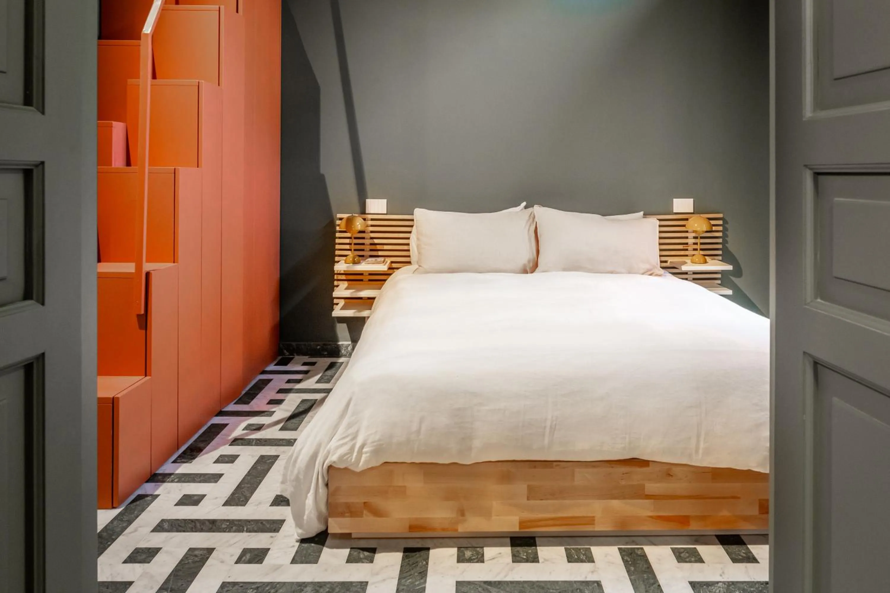 Bed in Le Stanze al Genio di Darlon