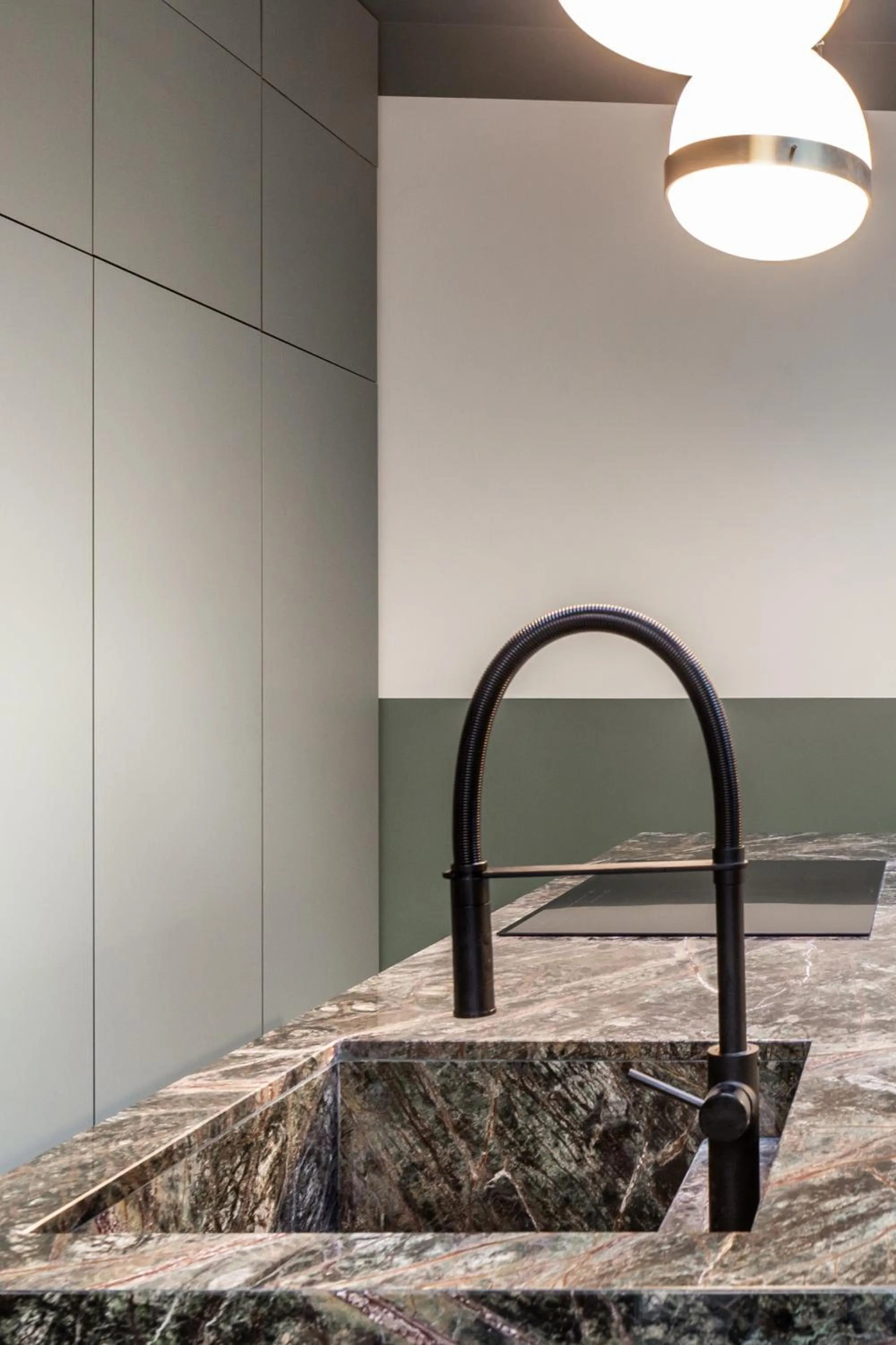 Kitchen or kitchenette in Le Stanze al Genio di Darlon