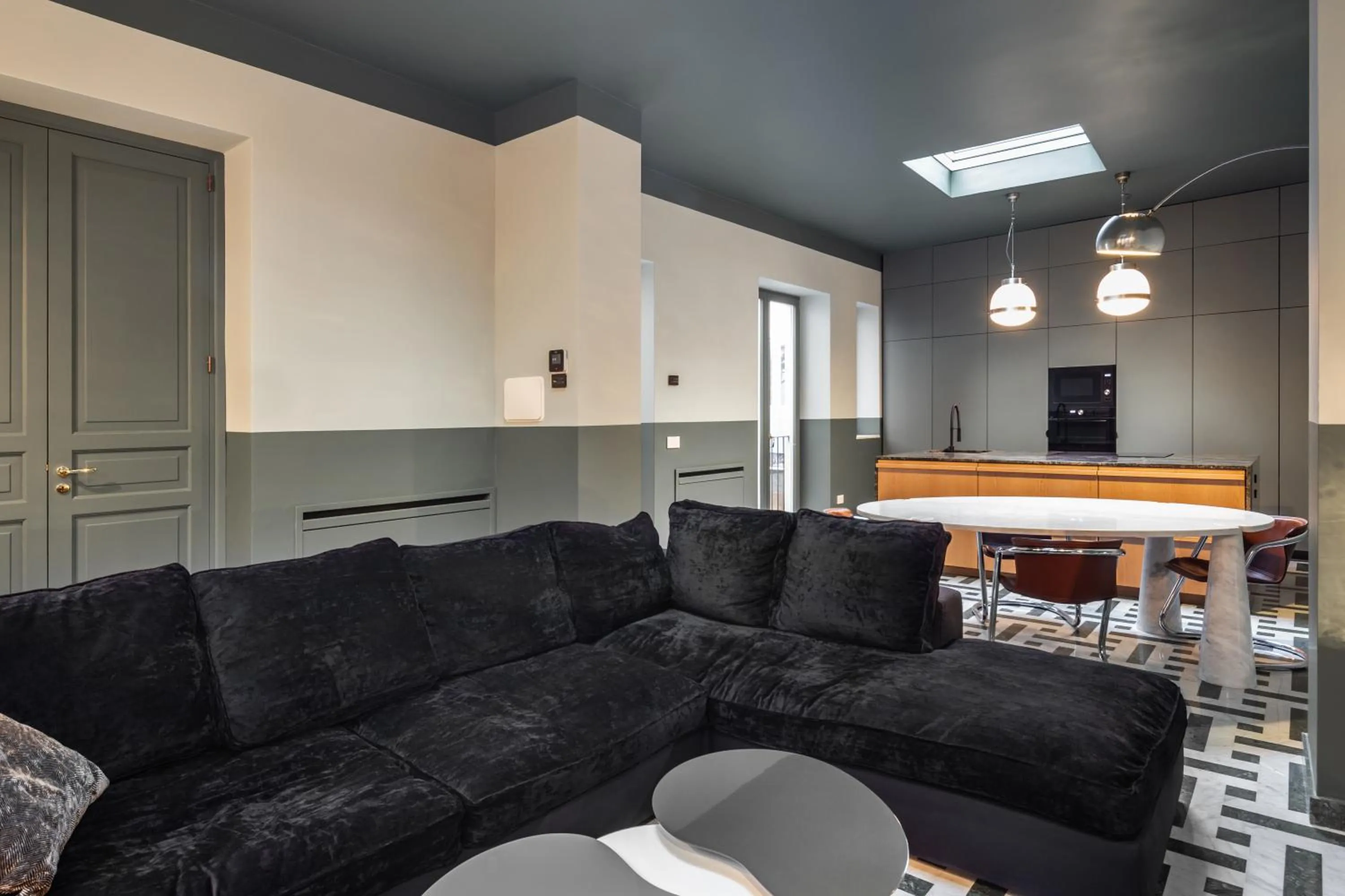 Kitchen or kitchenette in Le Stanze al Genio di Darlon