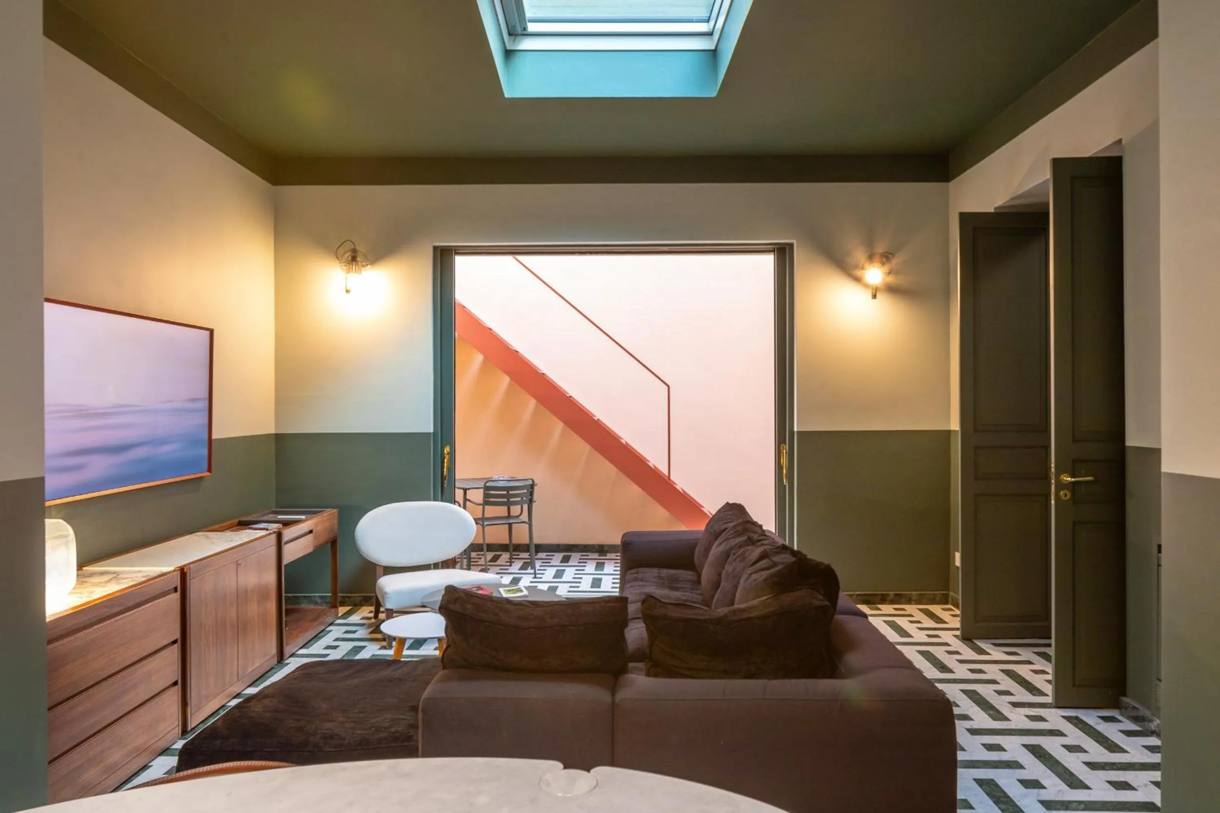 Living room in Le Stanze al Genio di Darlon