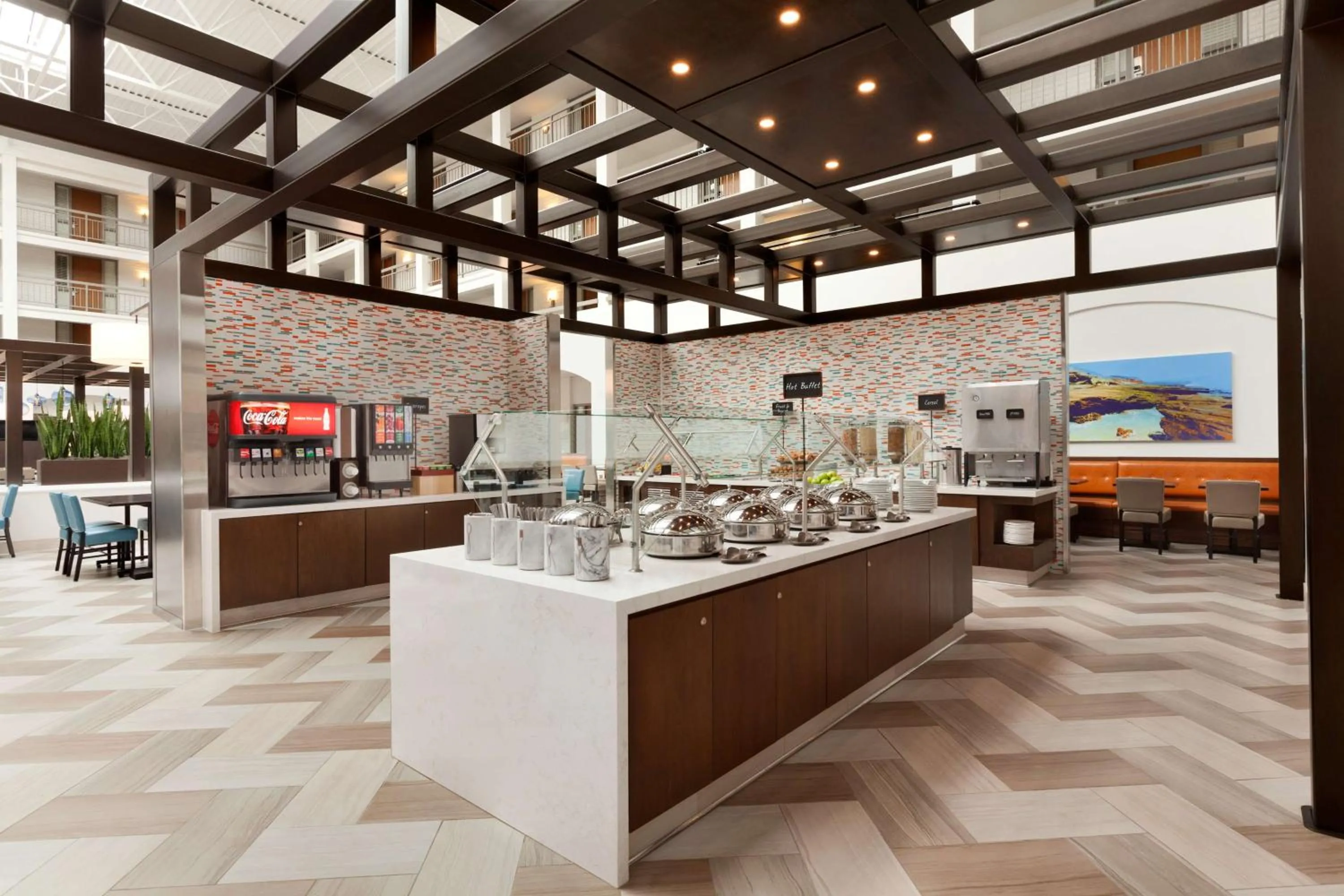 Breakfast in Embassy Suites San Luis Obispo