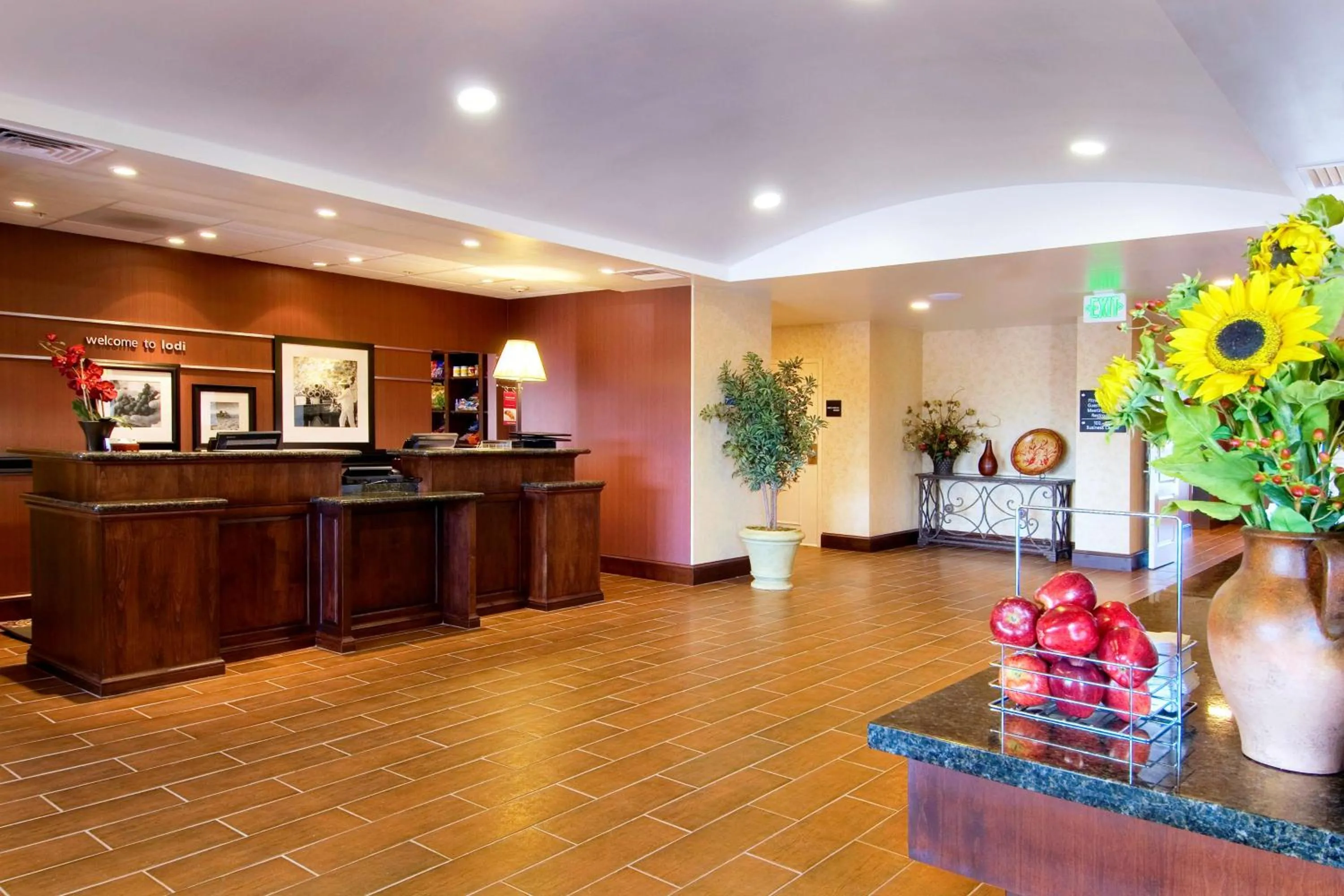 Lobby or reception in Hampton Inn & Suites Lodi