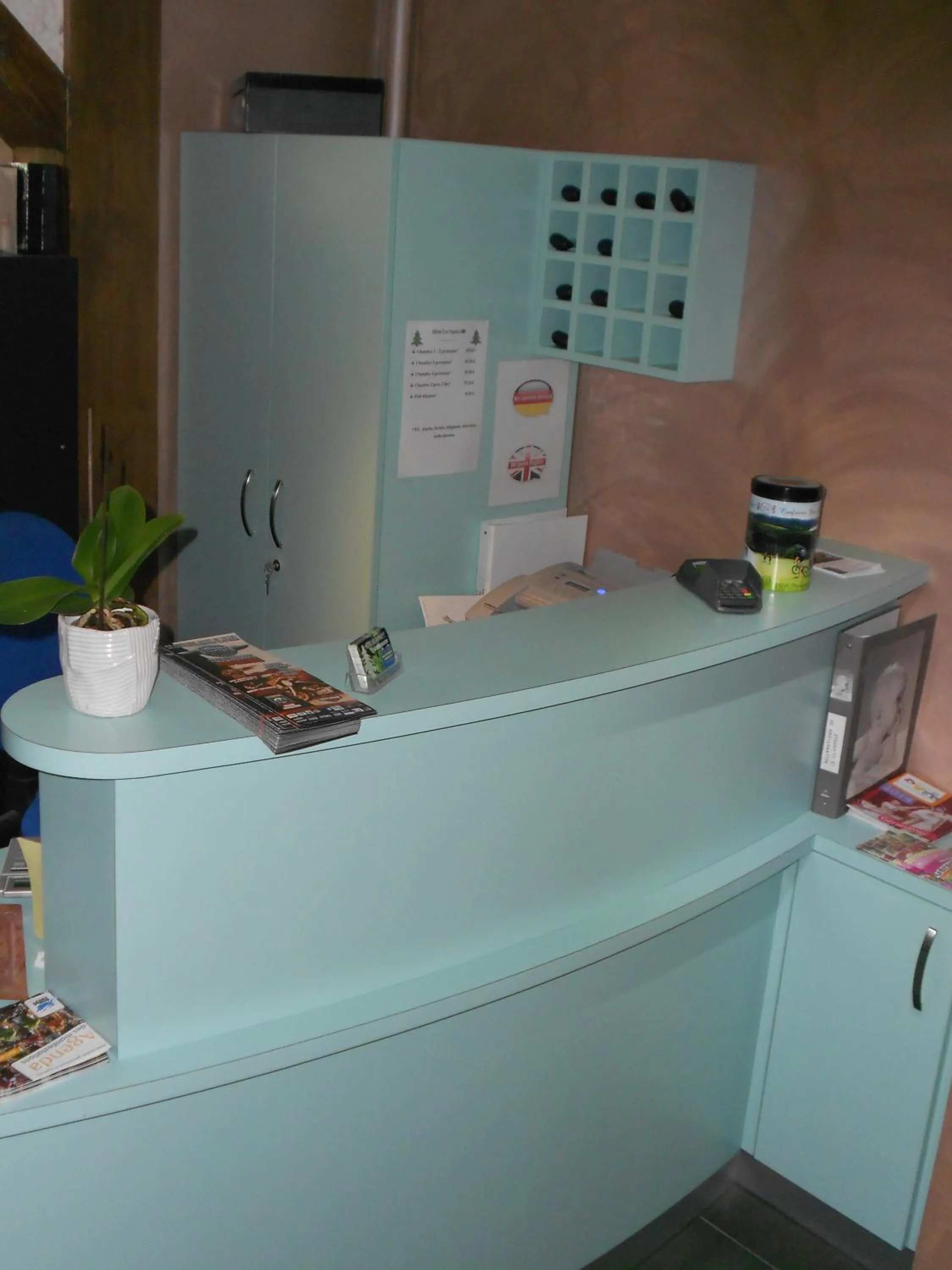 Lobby or reception in Hotel Les Sapins