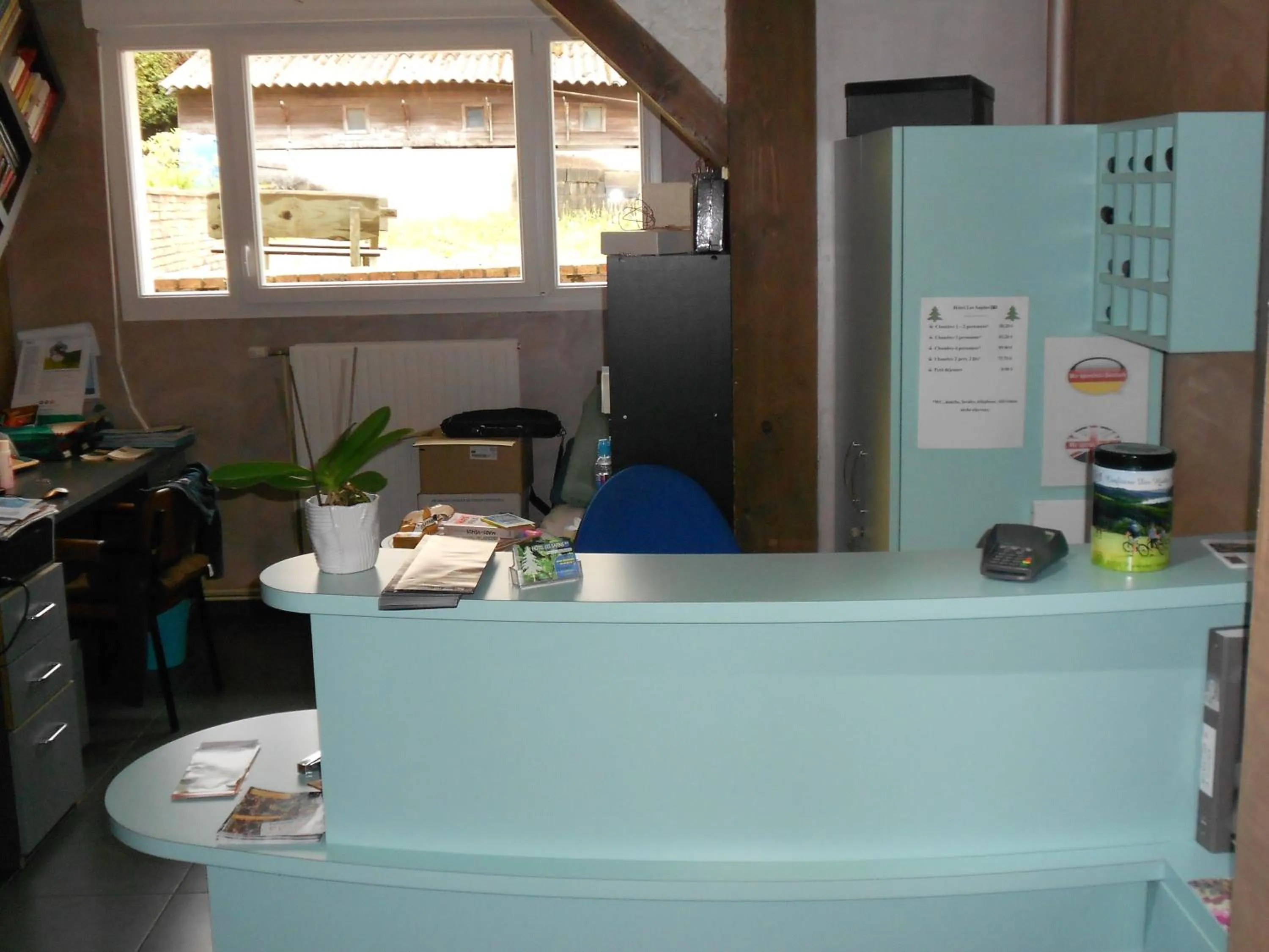 Lobby or reception in Hotel Les Sapins