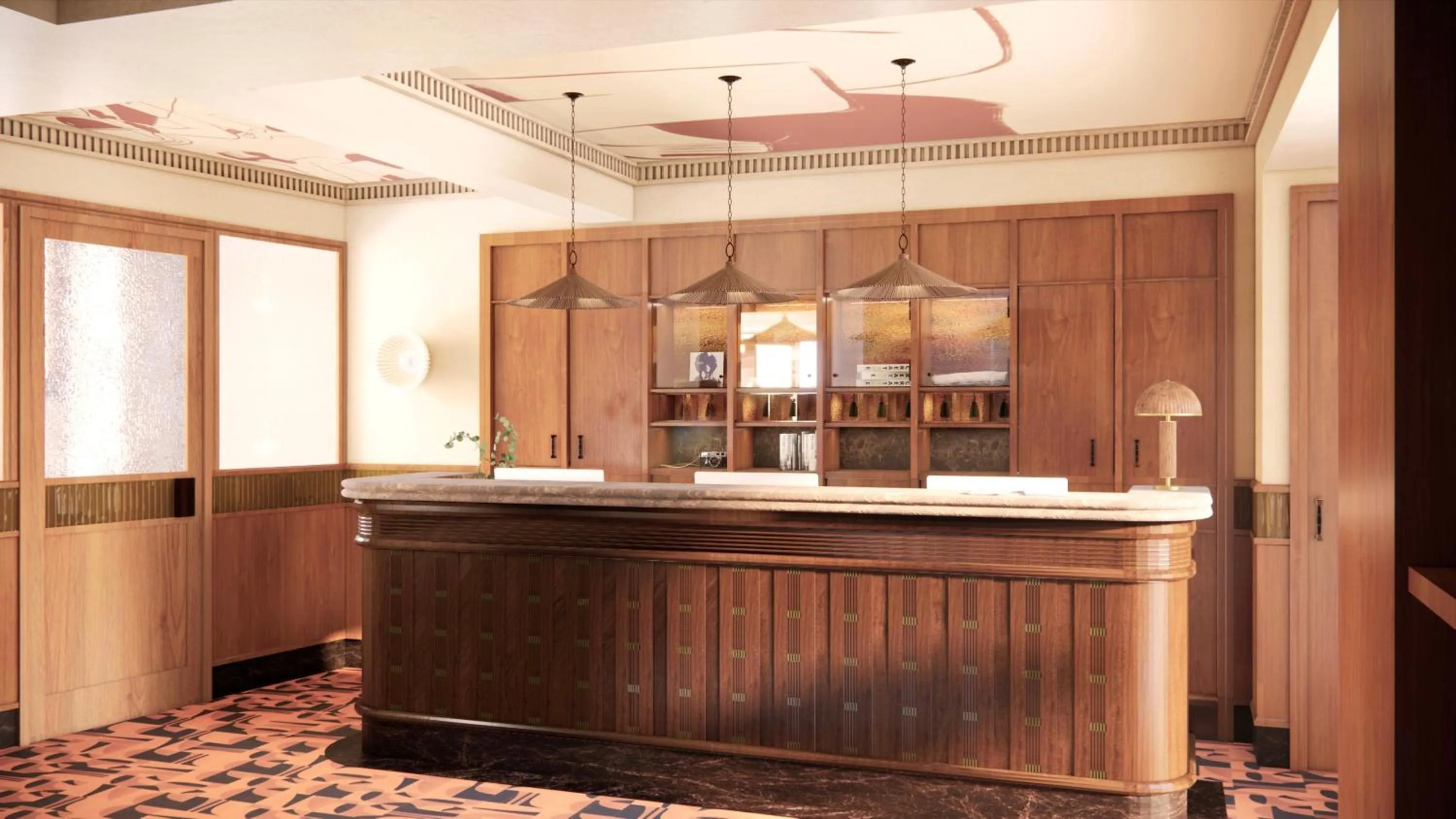 Lobby or reception in Hôtel des 3 Collèges