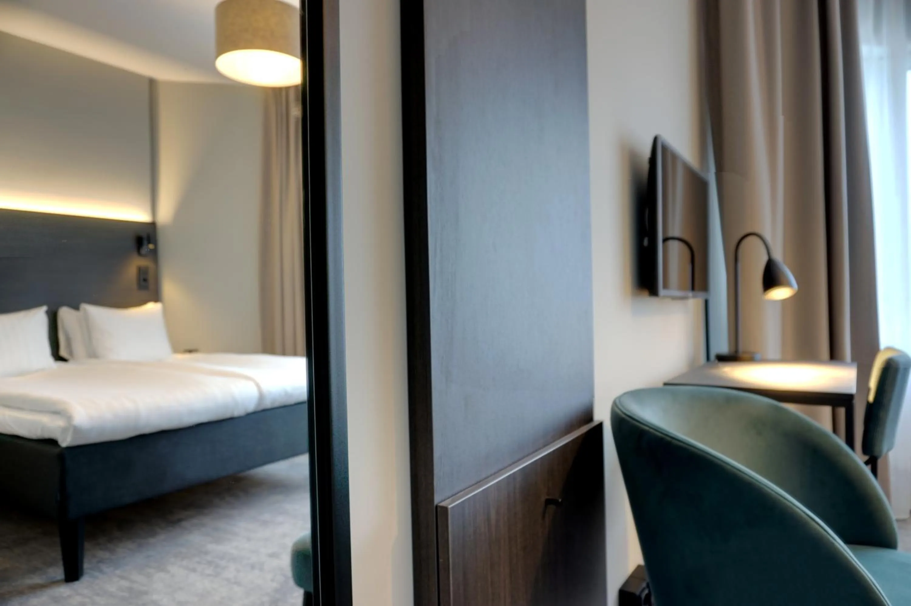 Photo of the whole room, Bed in First Hotel Jönköping