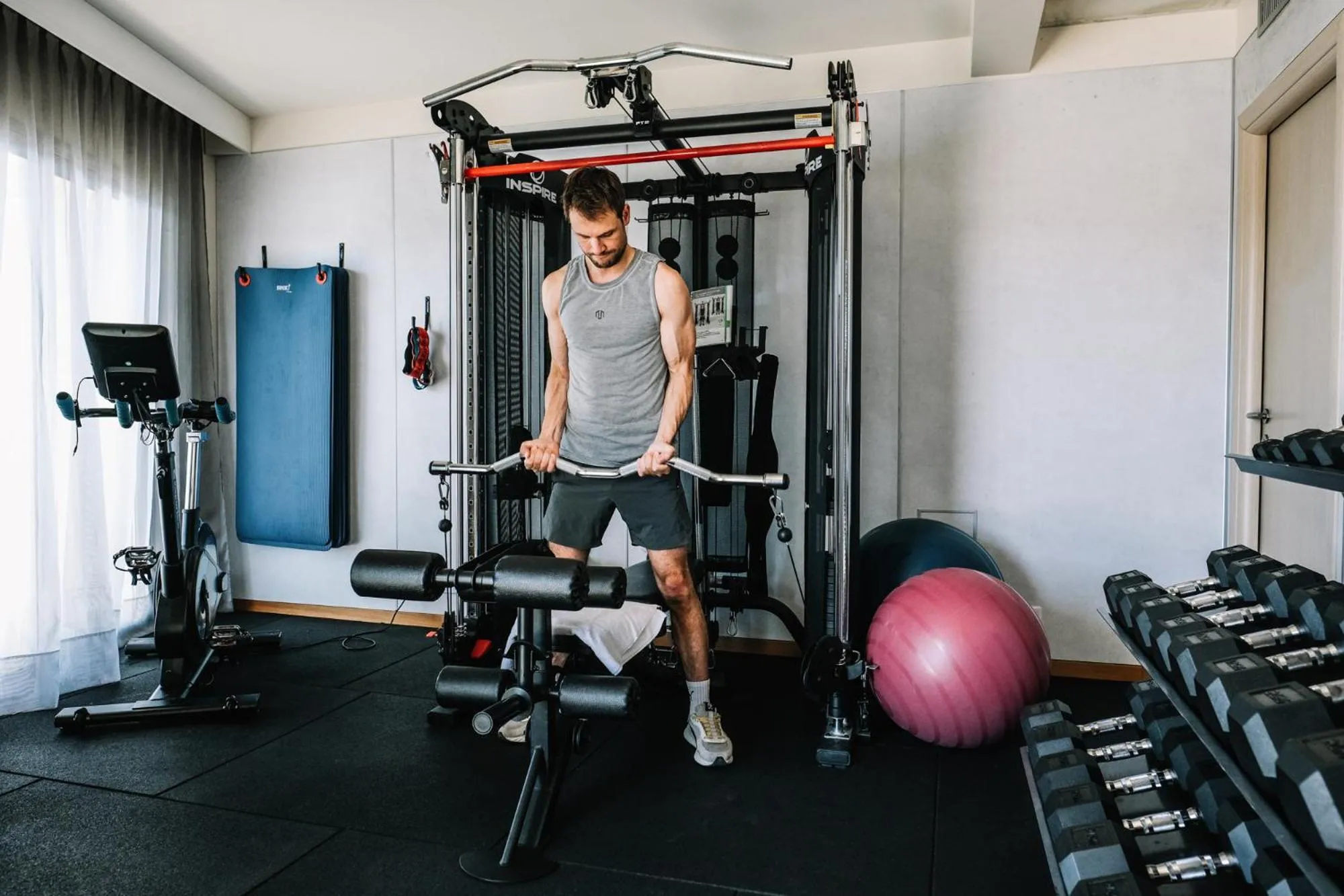 Fitness centre/facilities in Hotel Costa Salina