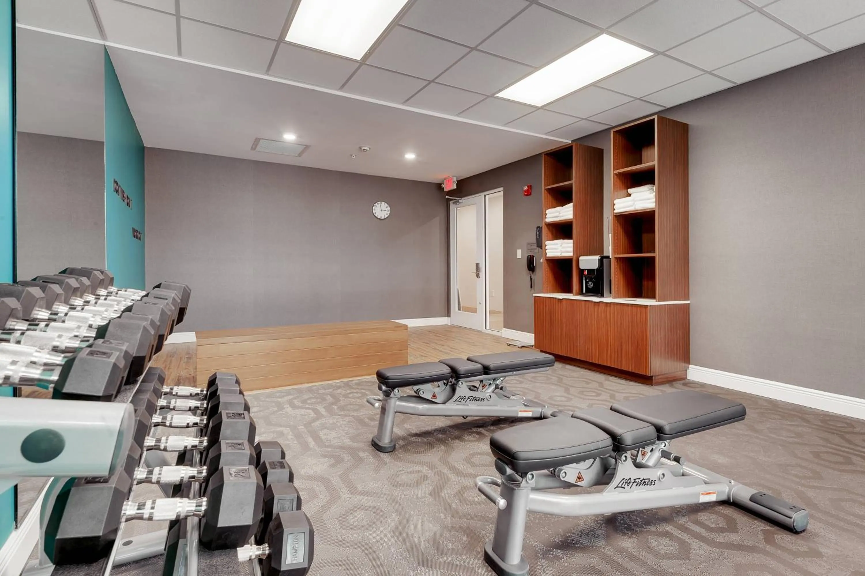 Fitness centre/facilities in Fairfield Inn by Marriott Houston Northwest/Willowbrook