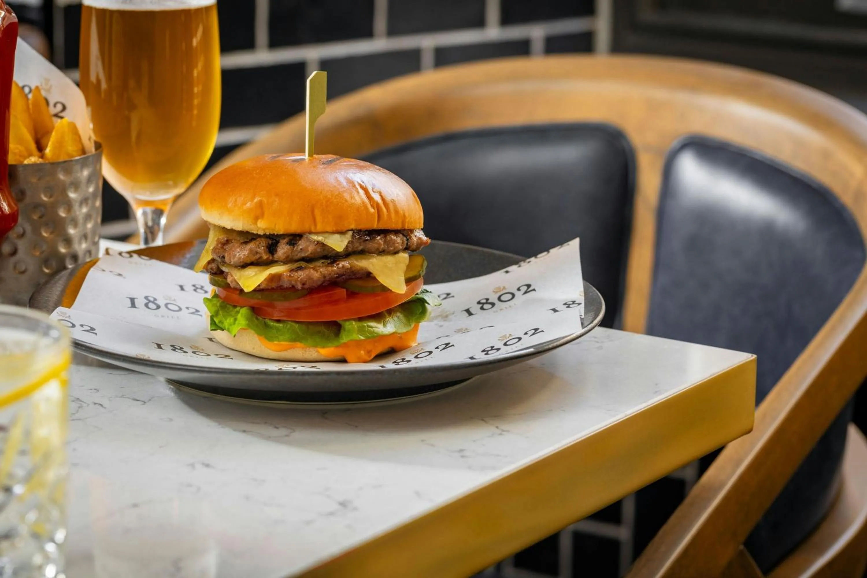 Restaurant/places to eat in Courtyard by Marriott Edinburgh