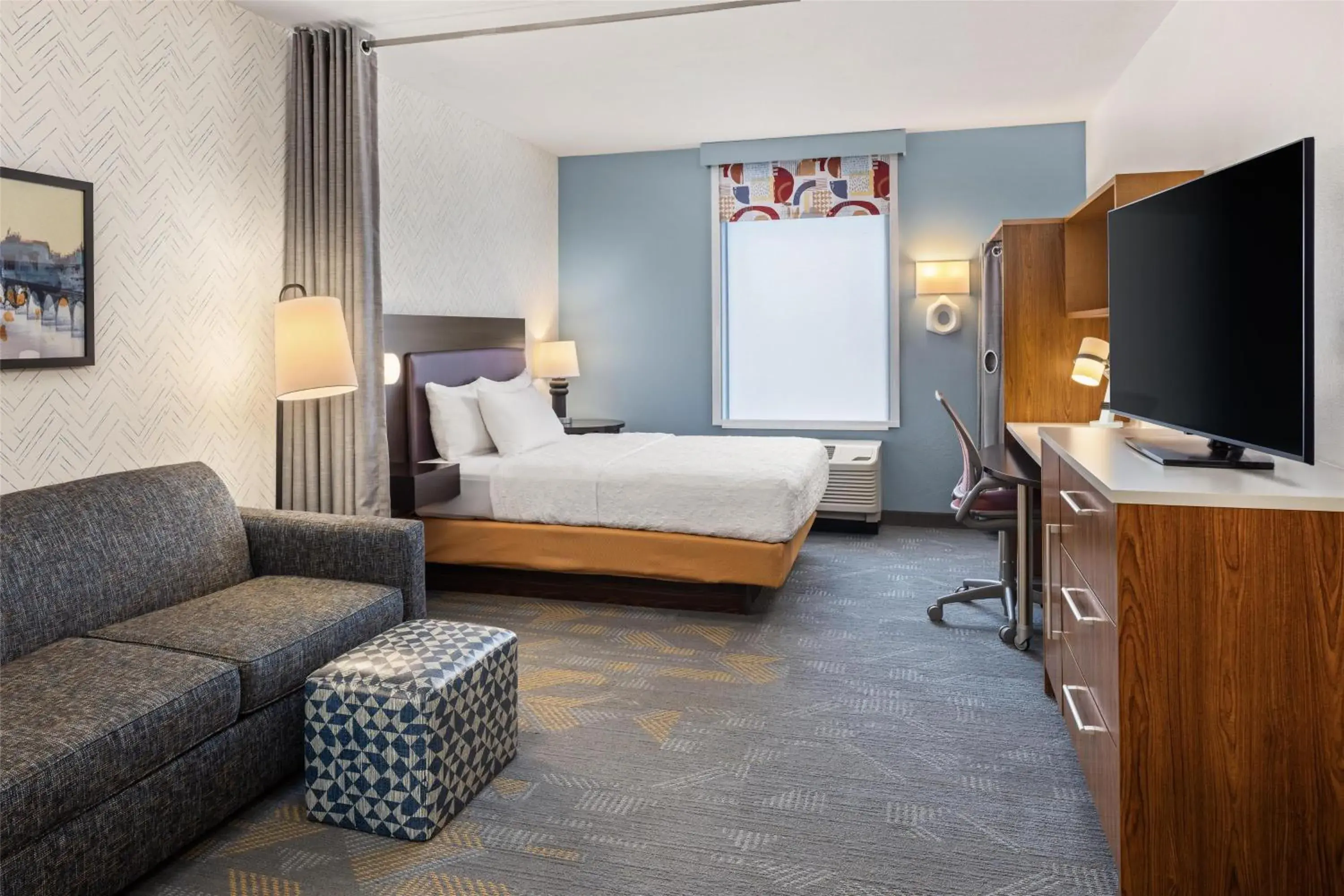 Queen Studio - Non-Smoking in Home2 Suites by Hilton Roseville Minneapolis Queen Studio - Non-Smoking in Home2 Suites by Hilton Roseville Minneapolis