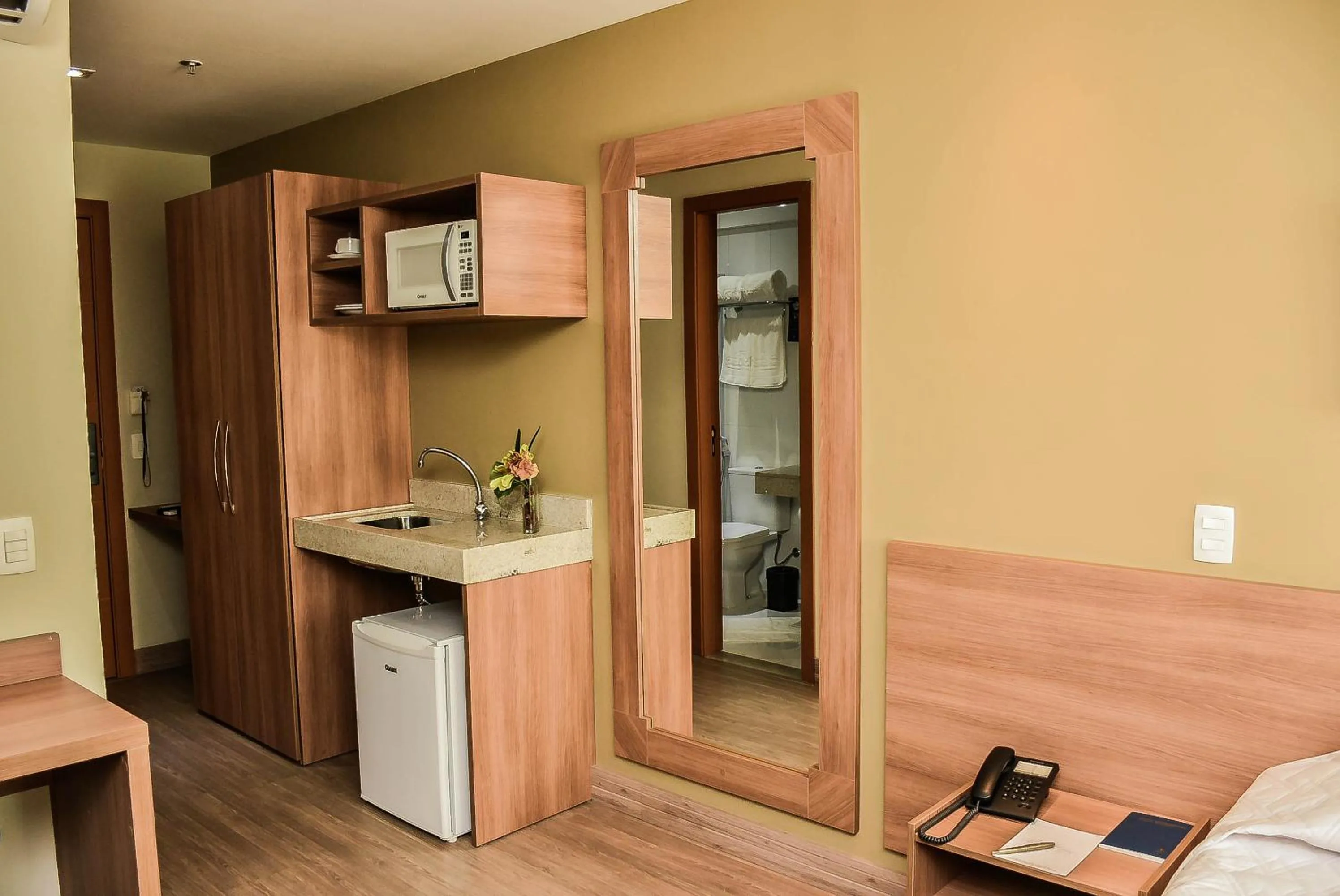 Kitchen or kitchenette in Mont Blanc Suites Duque de Caxias
