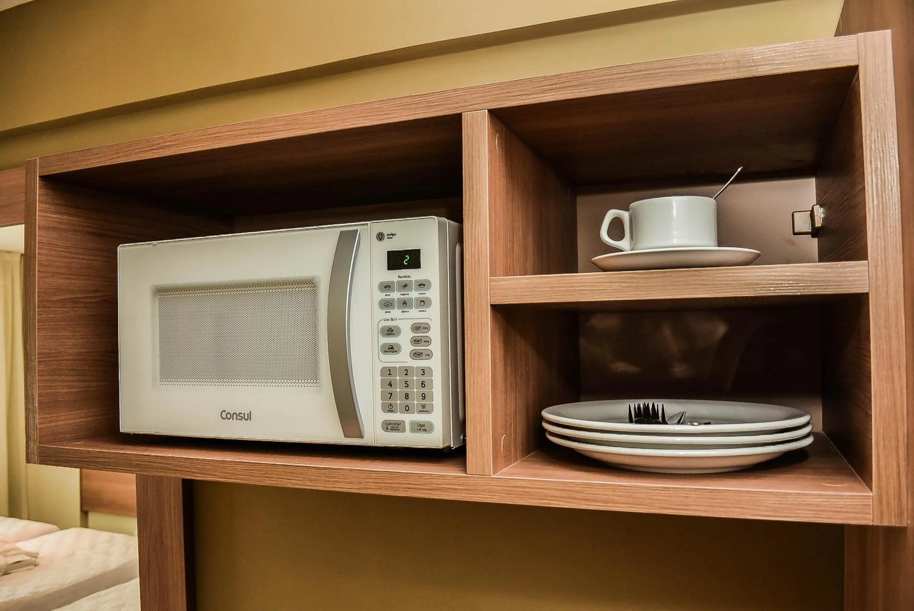 Kitchen or kitchenette in Mont Blanc Suites Duque de Caxias